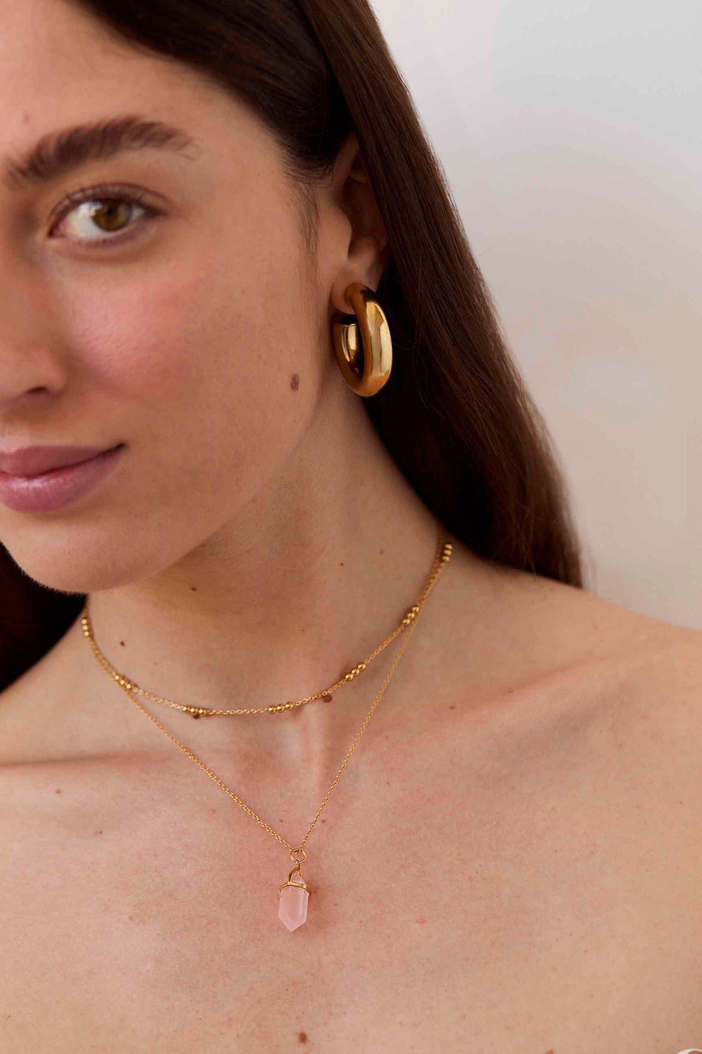 ORECCHINI TAAD (35MM) ORO