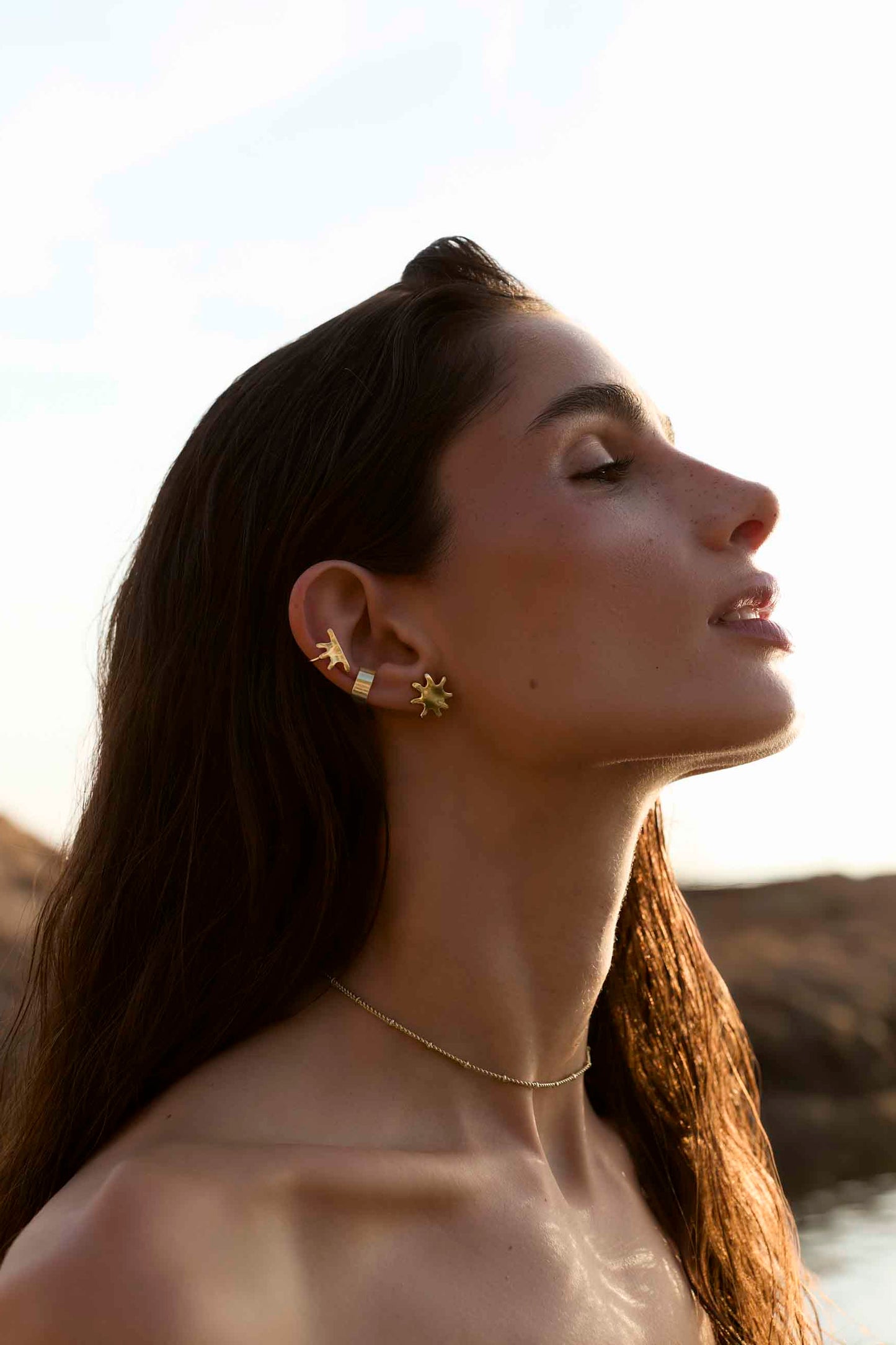 EAR CUFF BHOR DROIT OR