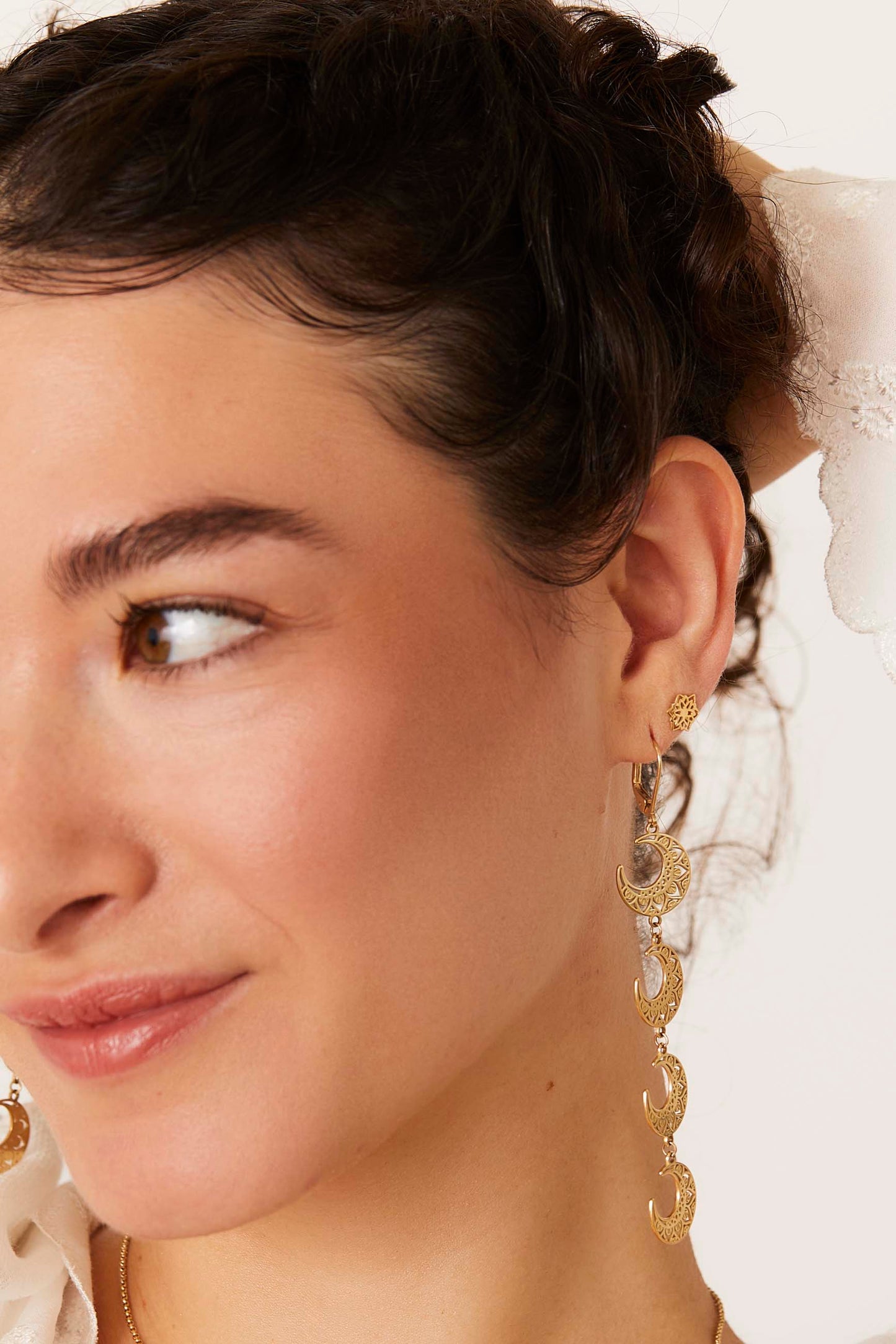 BOUCLES D'OREILLES HEMAL OR