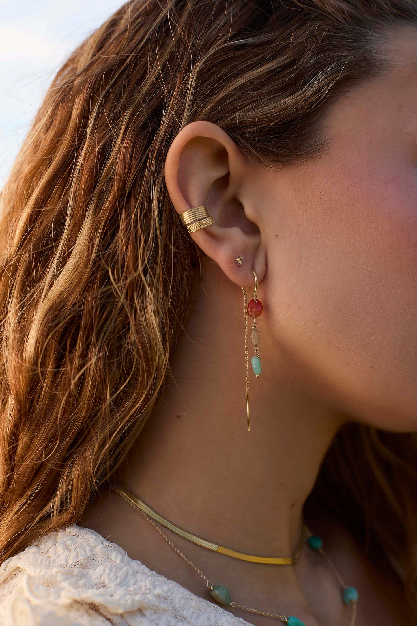 EAR CUFF DHAARI GOLD