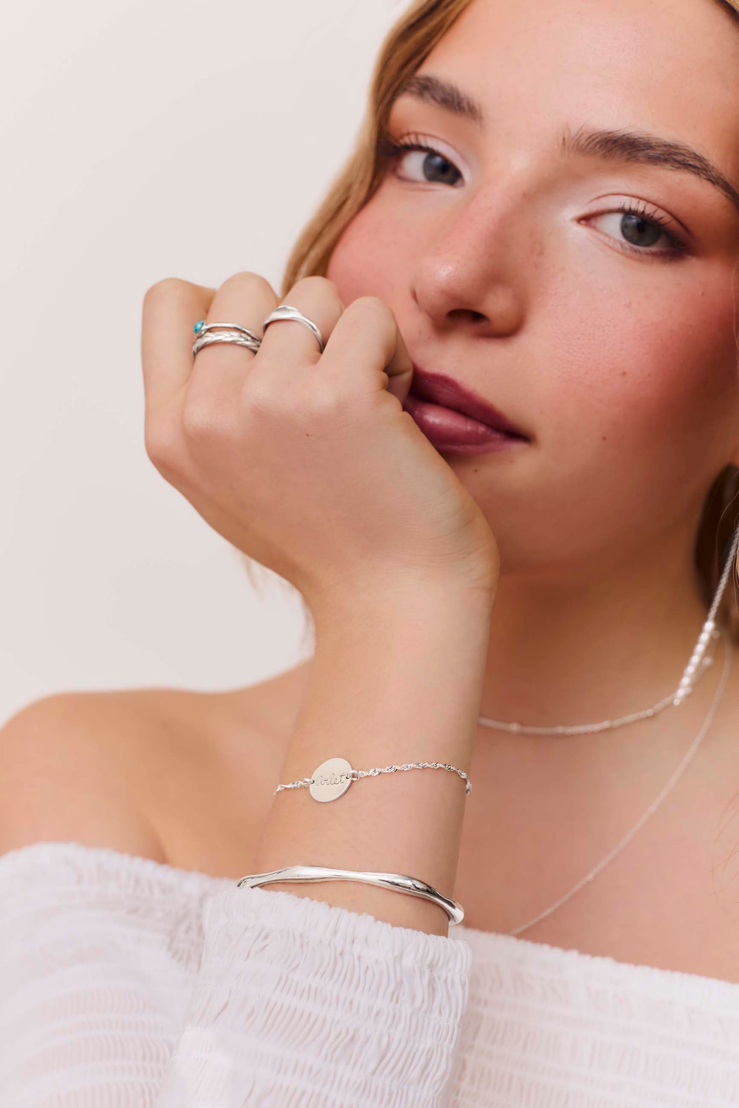 BRACCIALE INCISO CON LA TUA SCRITTURA