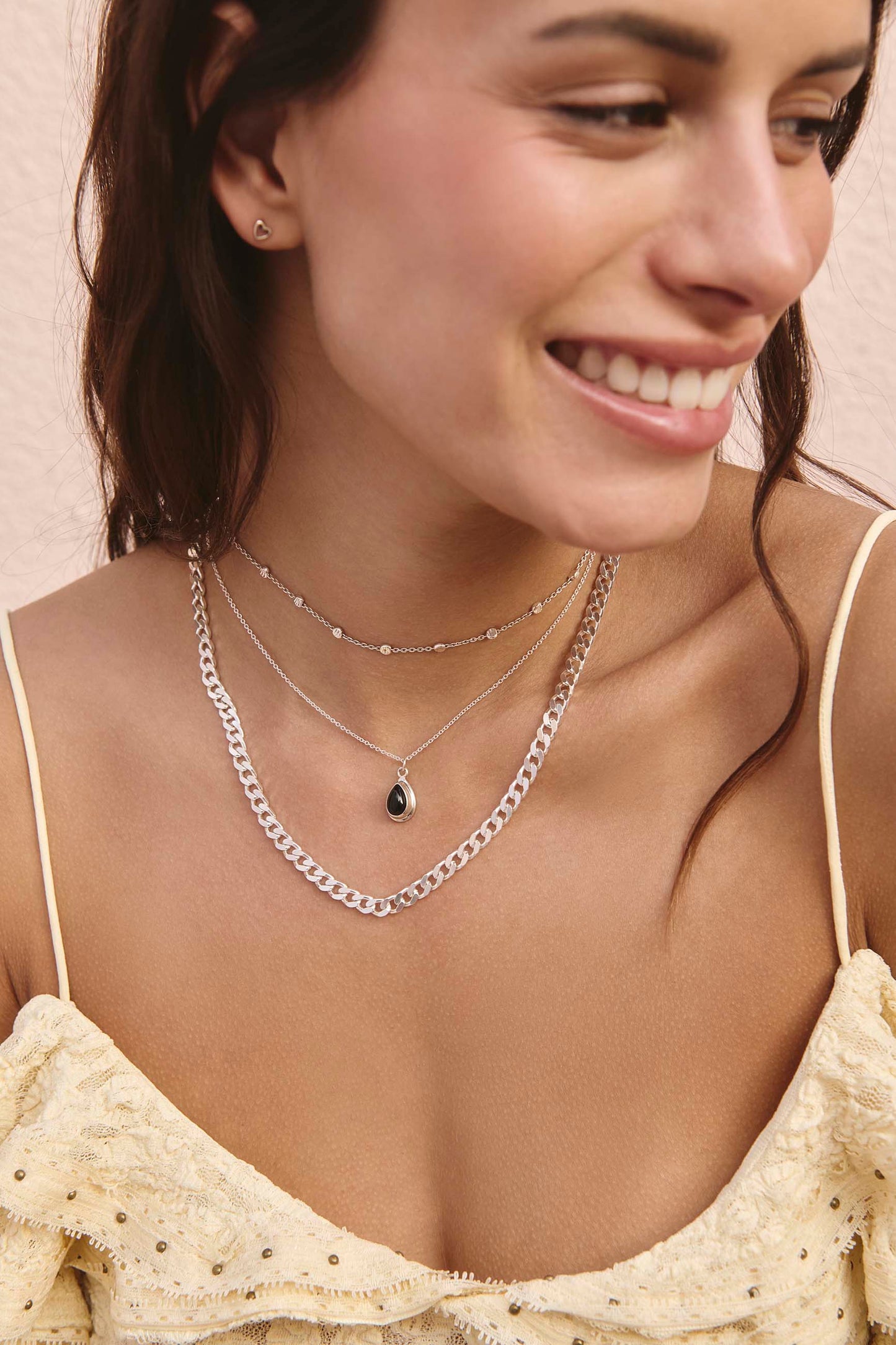 COLLANA RAKA ONICE NERA