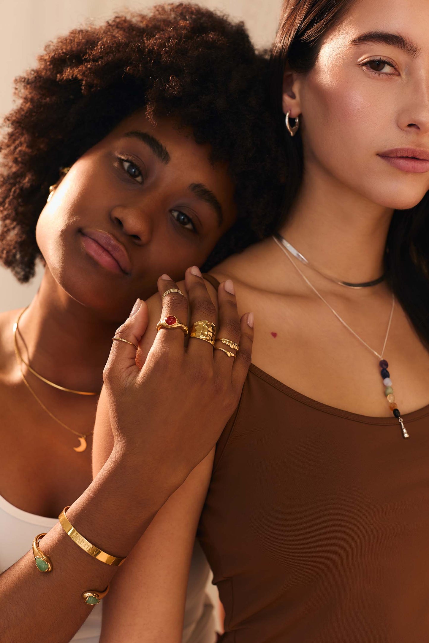 ANILLO TRINKET BAÑADO EN ORO