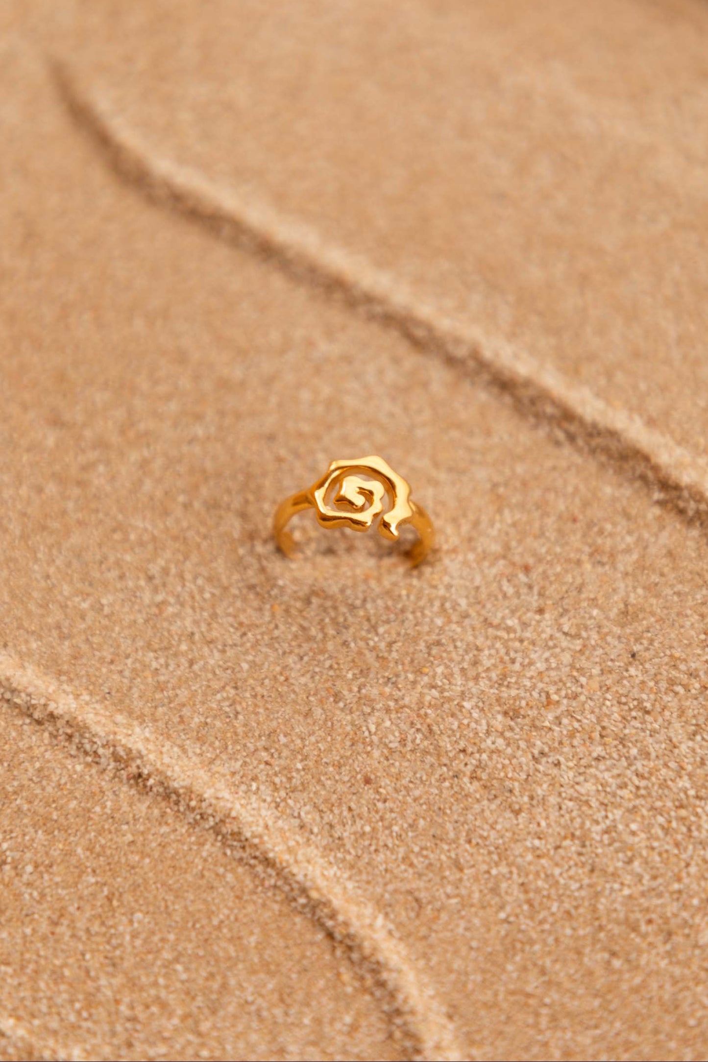 Anillo Subha Oro Foto Bodegon
