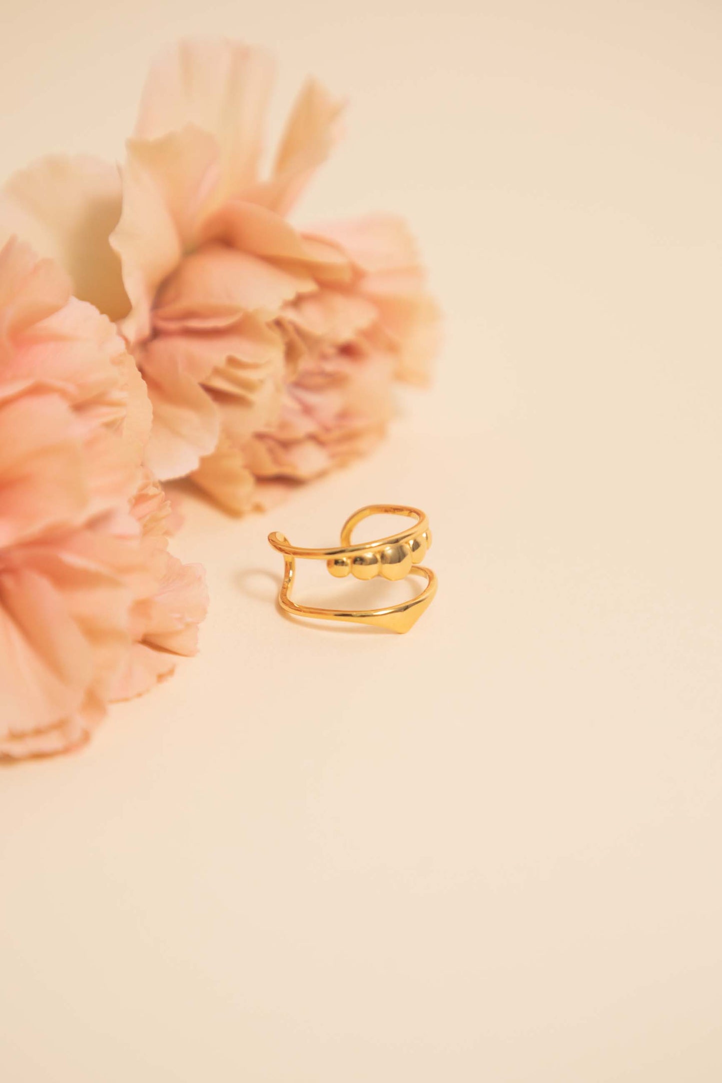 ANILLO MUSKAN BAÑADO EN ORO