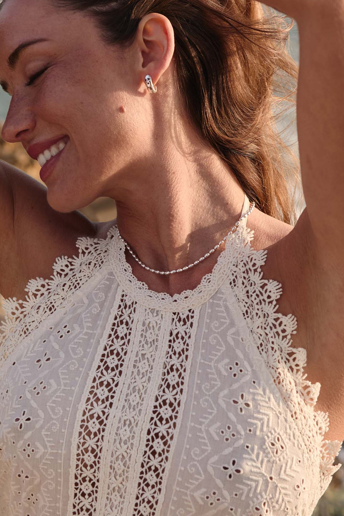 Collar Daurat Plata Tres
