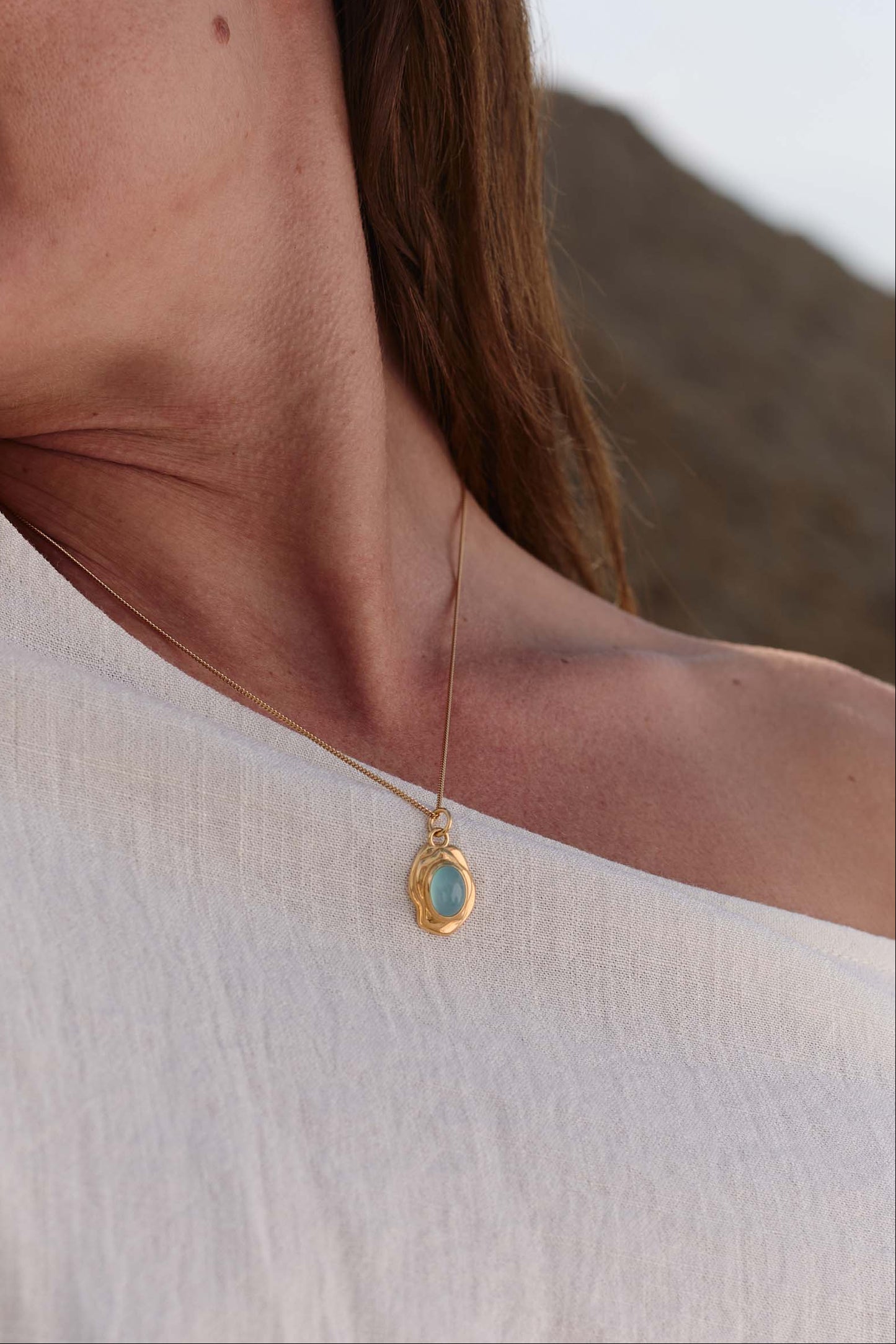 Collar Halchal Oro Uno
