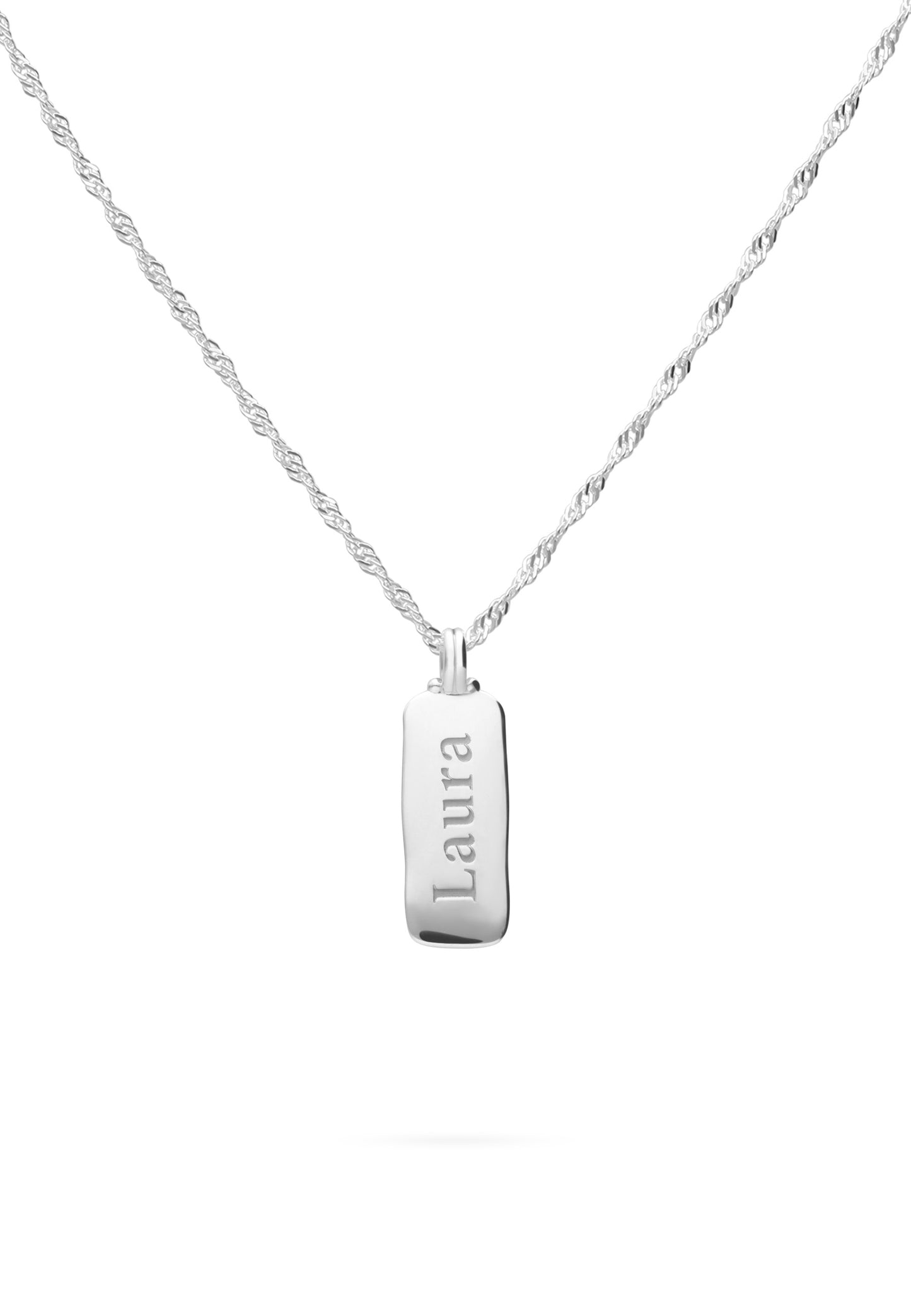 COLLAR CHAPA IRREGULAR PERSONALIZADO