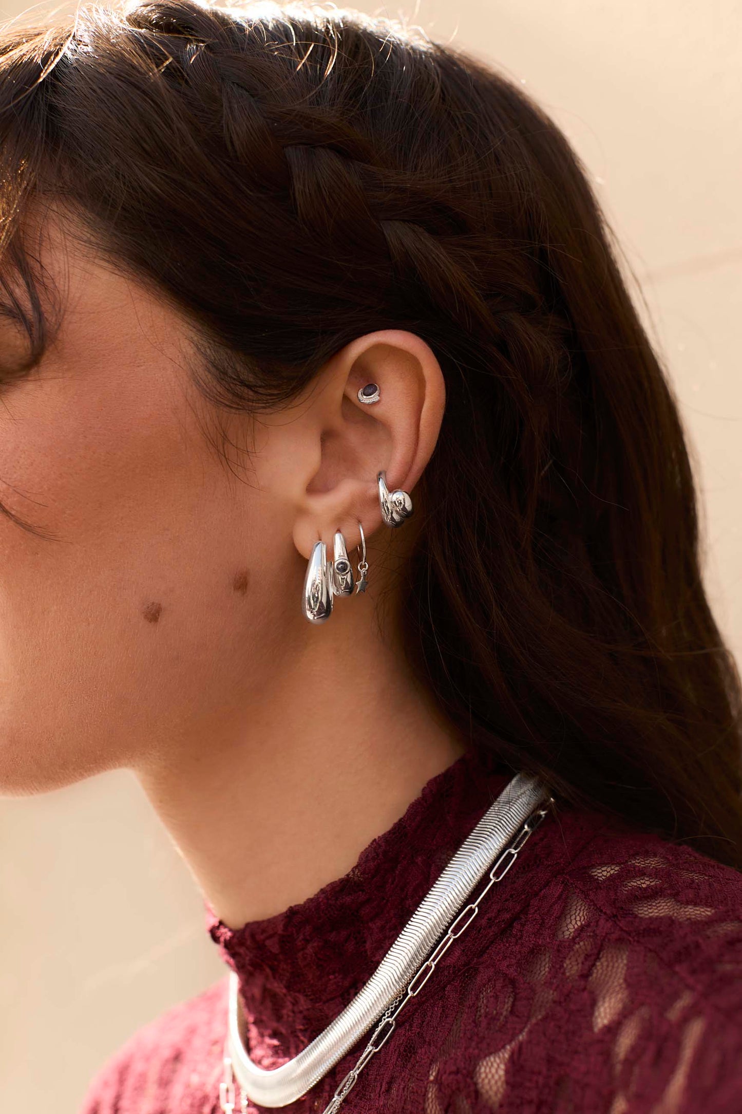 BOUCLES D'OREILLES DERGH (20MM)