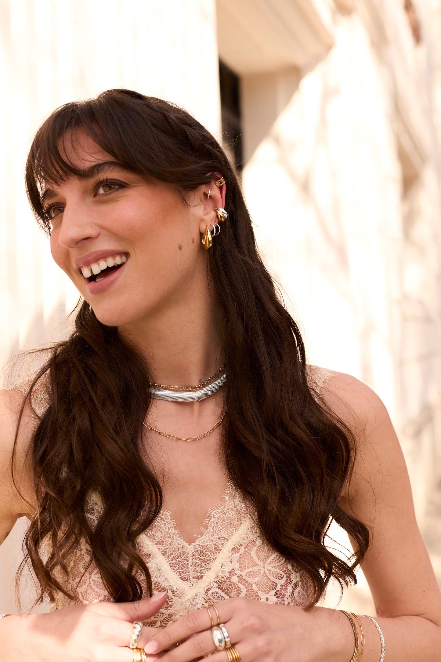 Orecchino Kundale sinistro