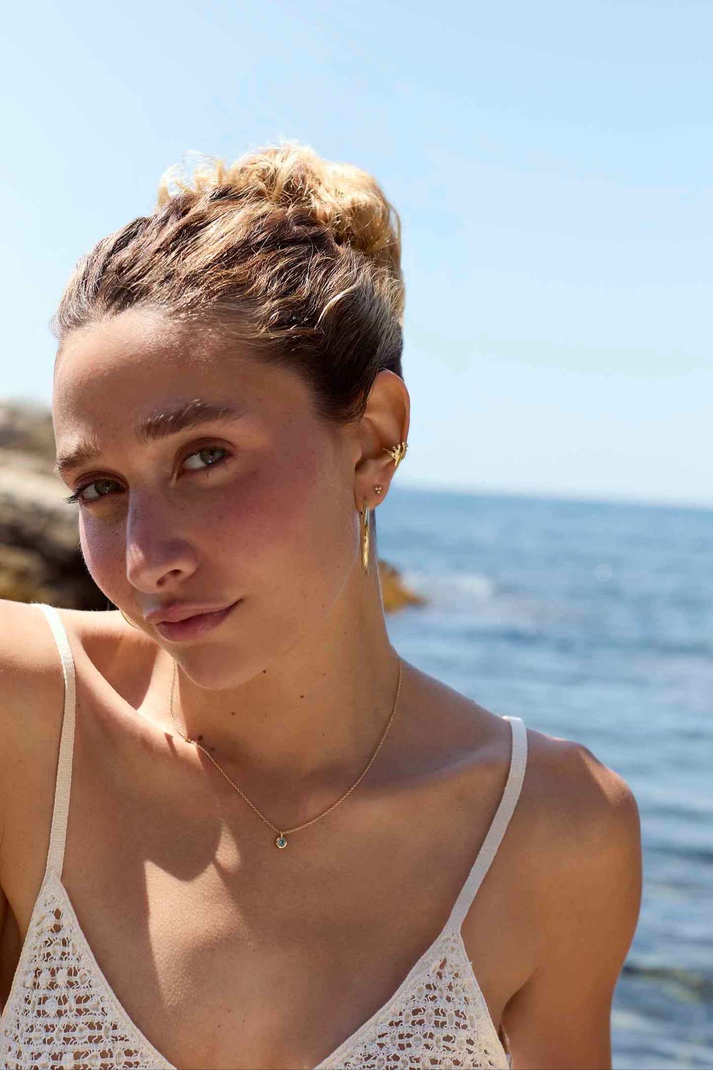 EAR CUFF MONGA LINKS GOLD