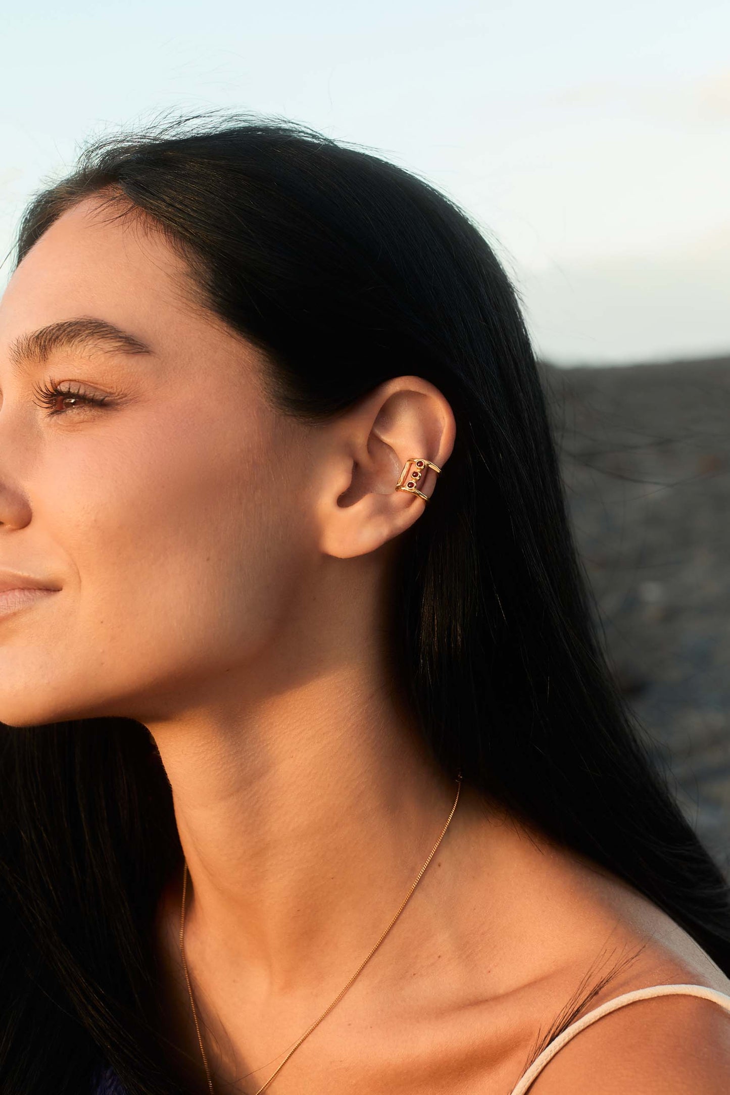 EAR CUFF TESIT GOLD PLATED