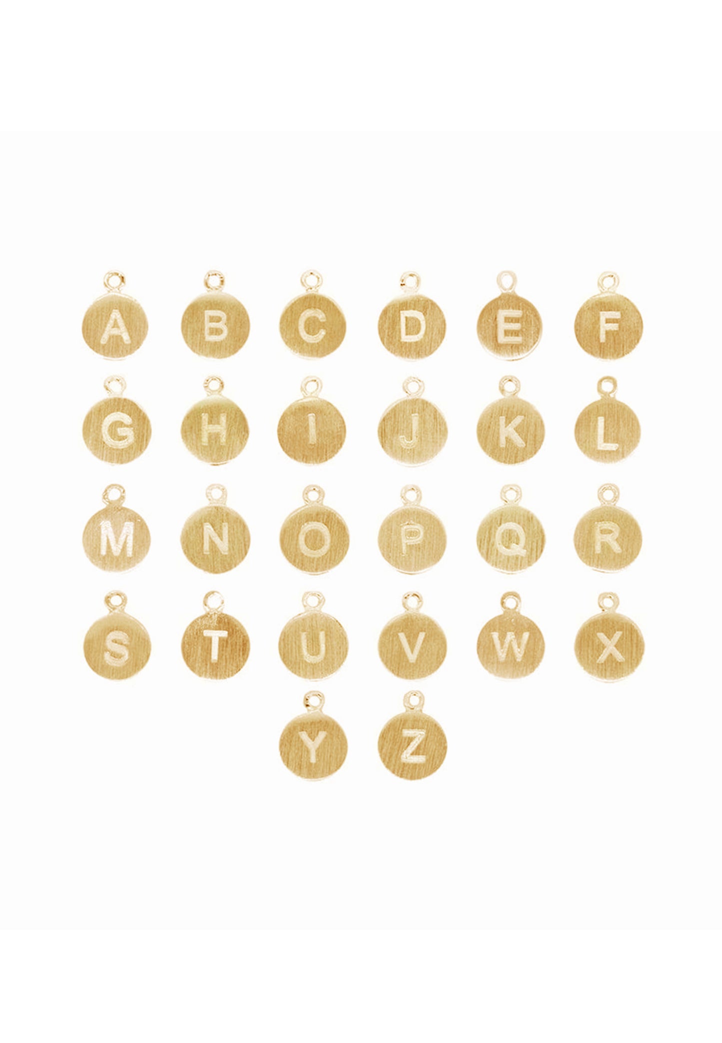 BRACELET ADAMYA LETTRE PLAQUE DORÉ