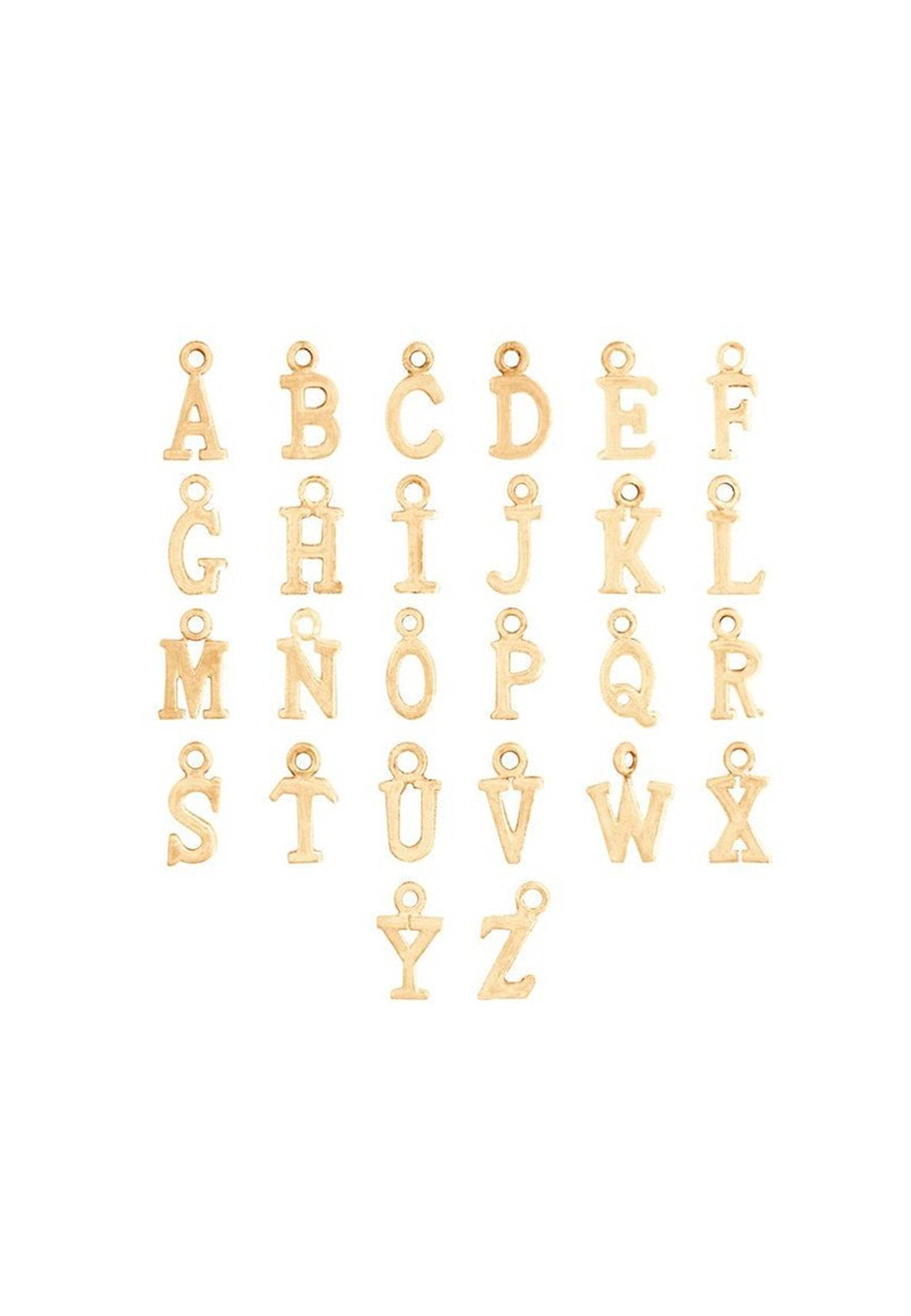 COLLIER PATRA LETTRE OR