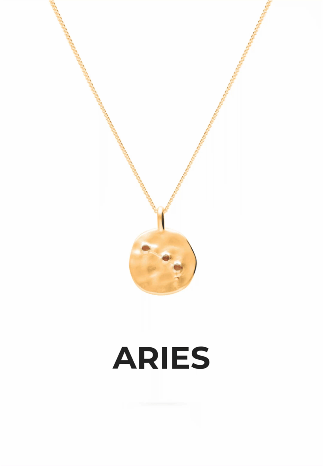 CONSTELLATION NECKLACE, GOLD-PLATED