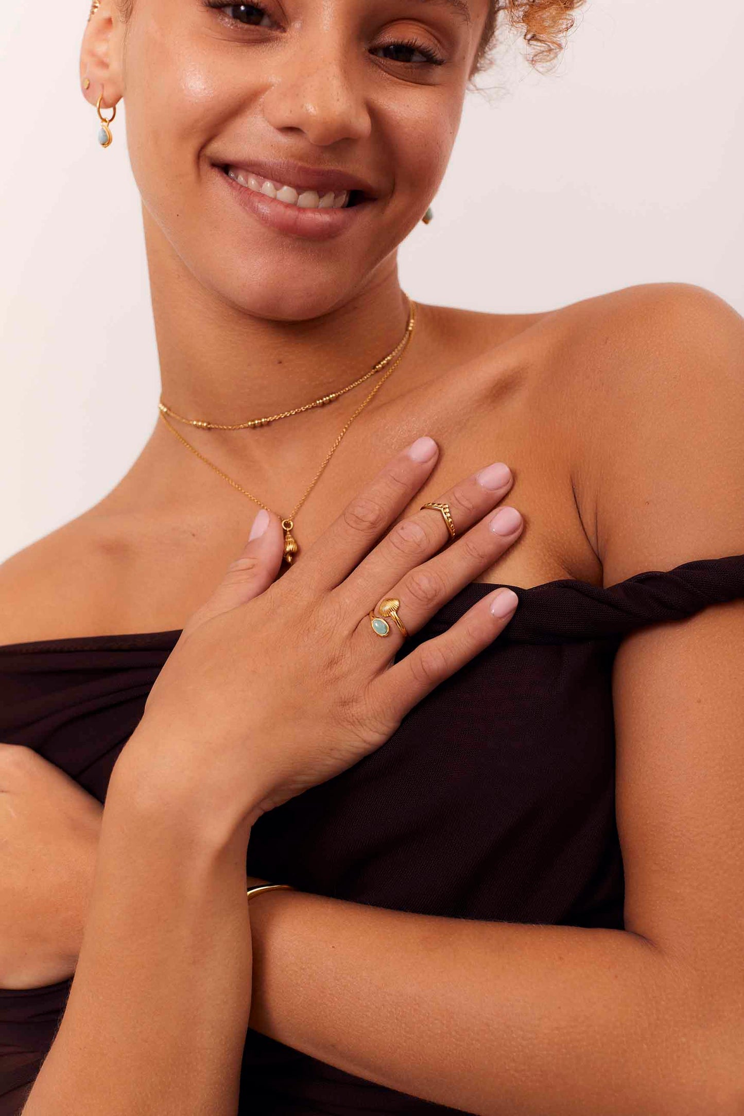 BAGUE PLAQUÉE OR VIKSHEPA