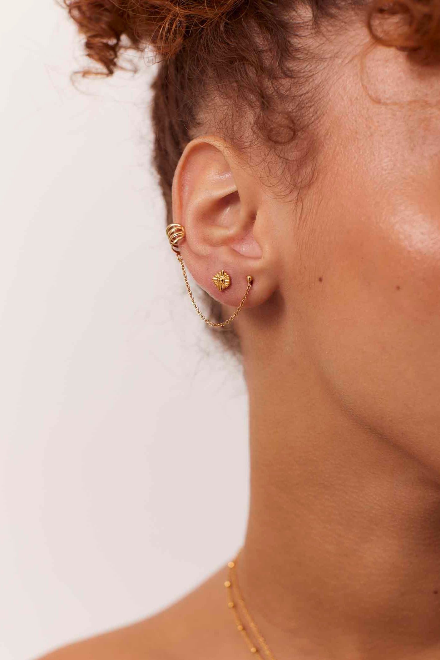 SHALINI GOLD-PLATED PIERCING