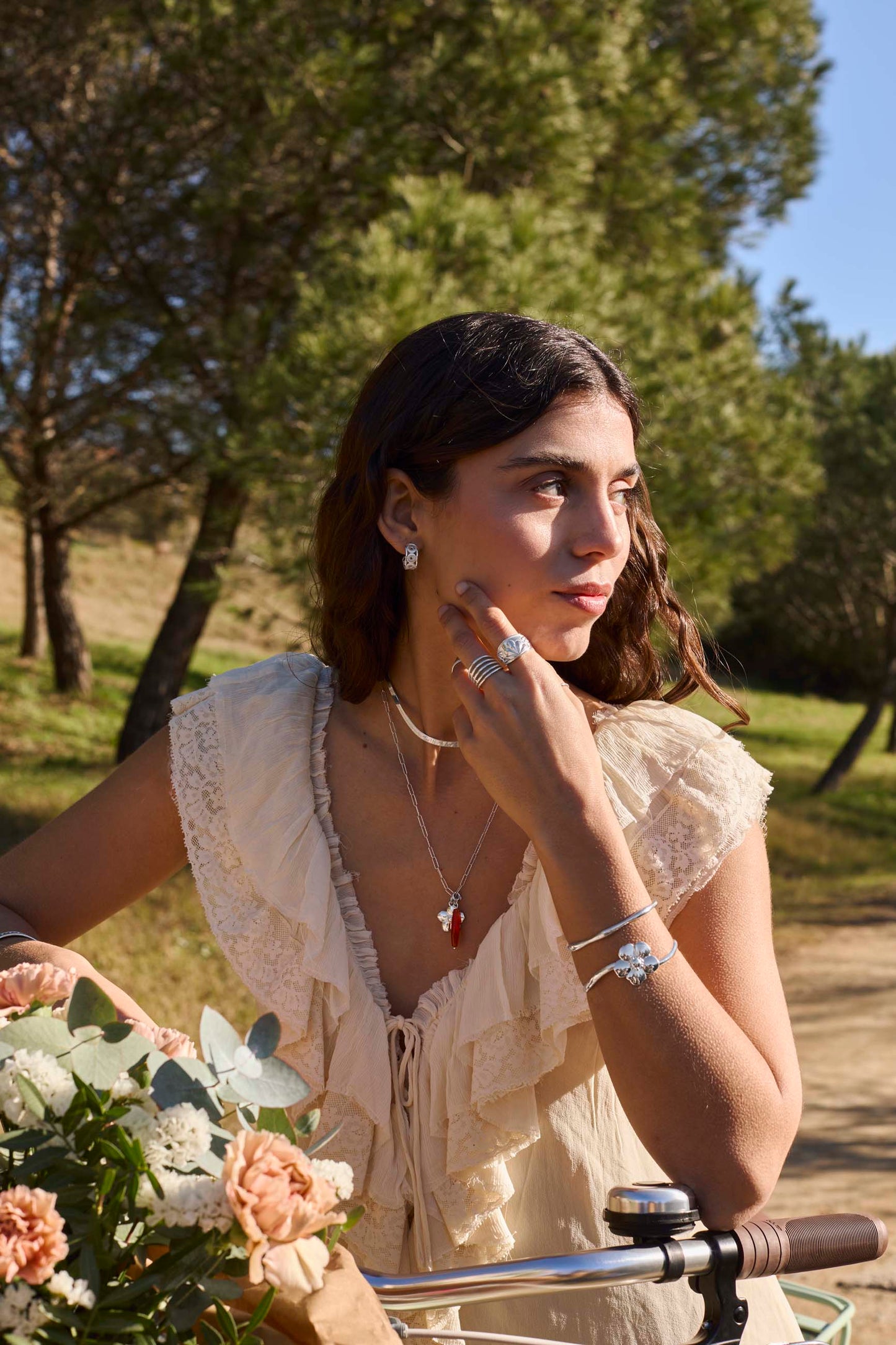 PENDIENTES PUSHPA (15MM)