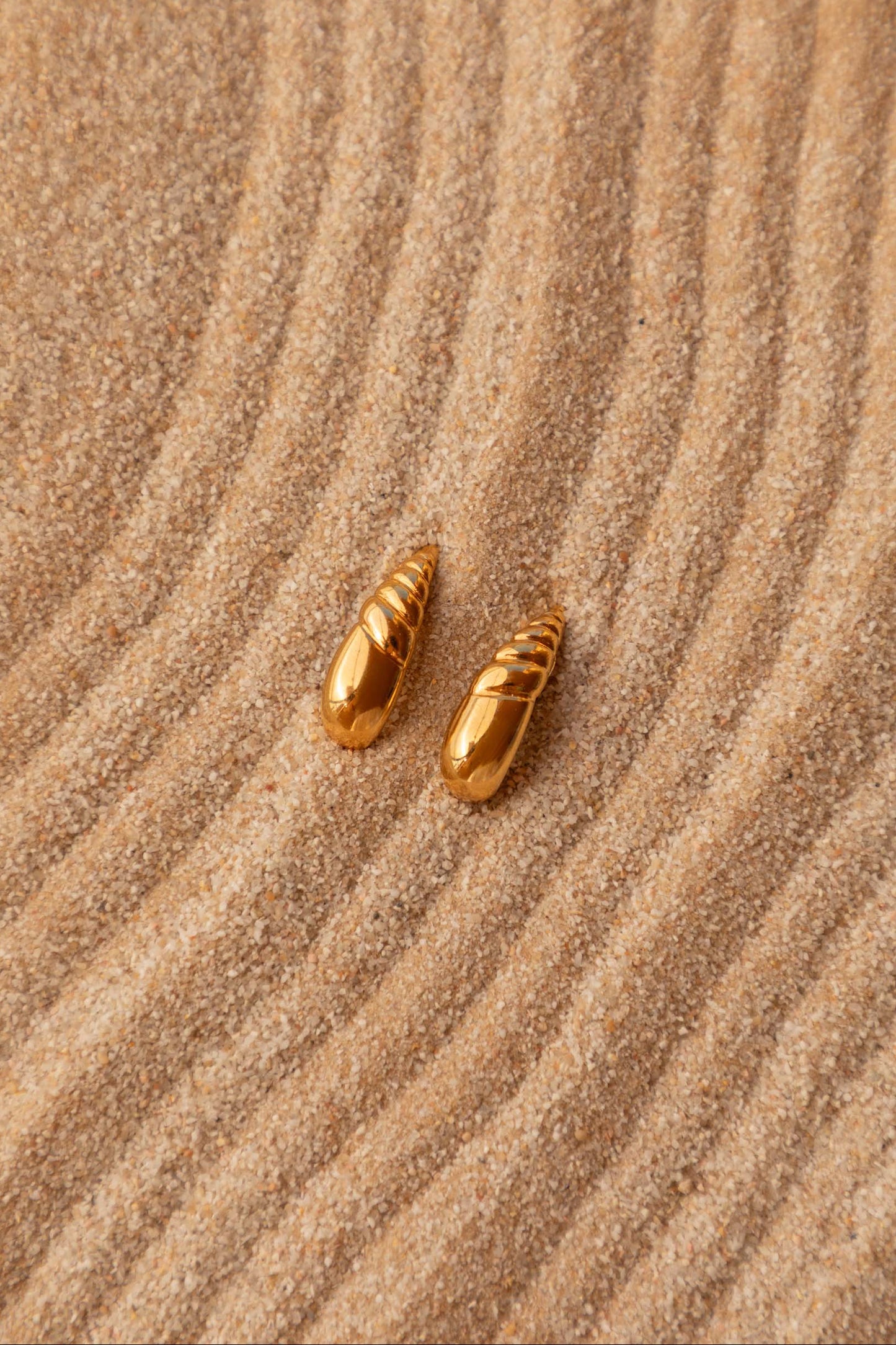 Pendientes Bohio Oro Foto Bodegon