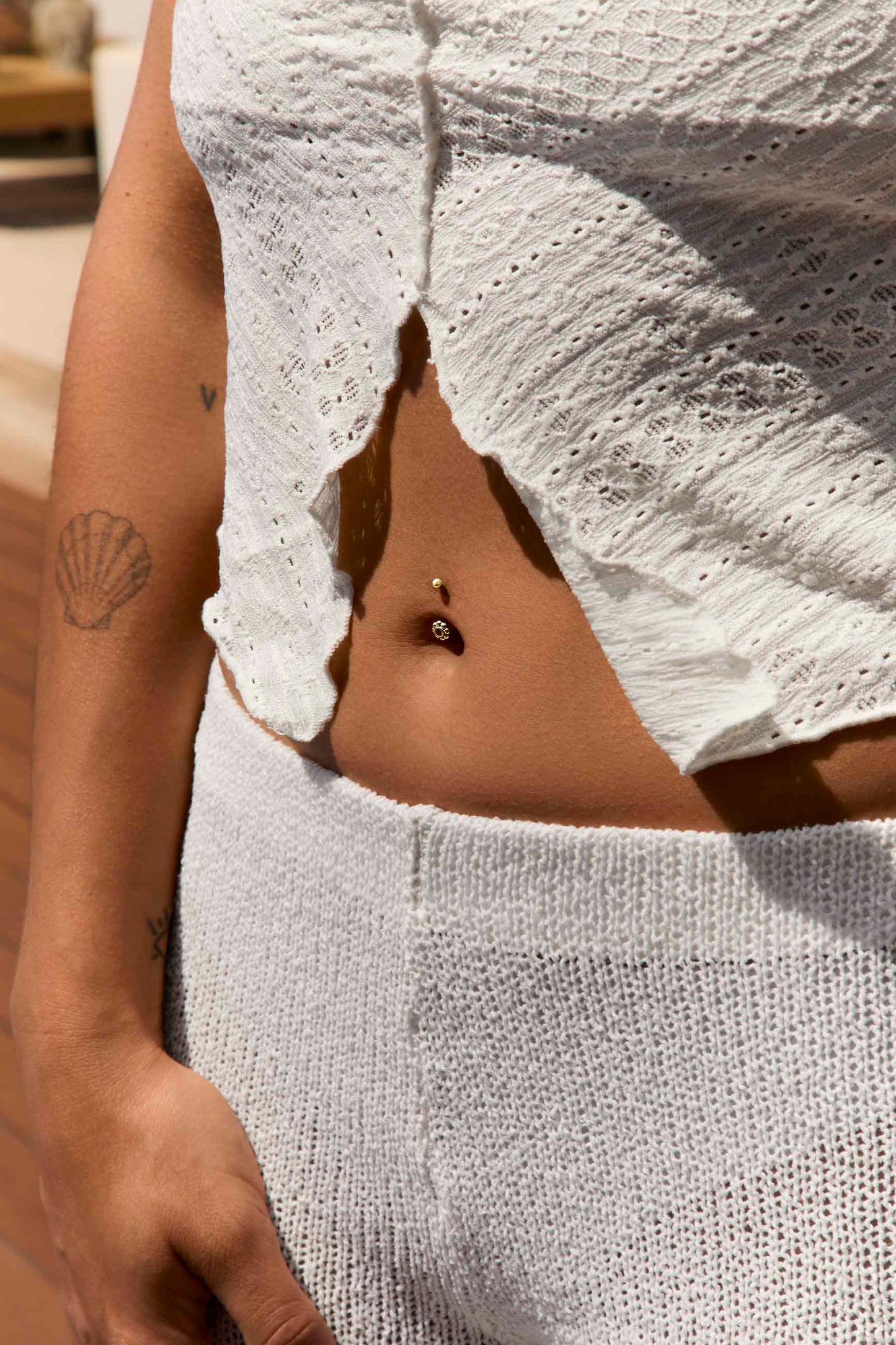 PIERCING MAIDAN BAÑADO EN ORO