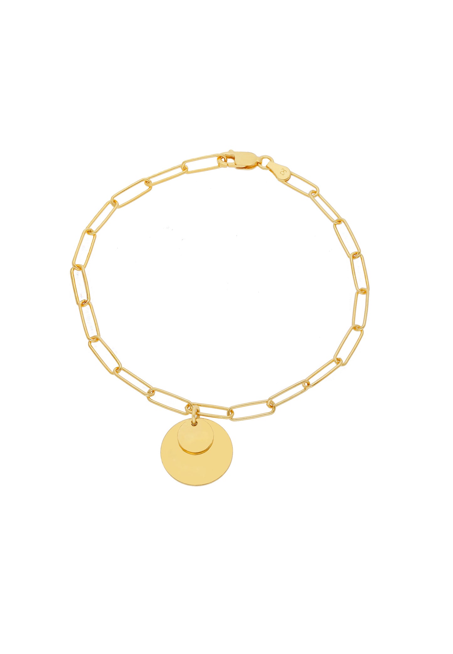 DOUBLE PLATE CUSTOMIZED NECKLACE GOLD PLATED