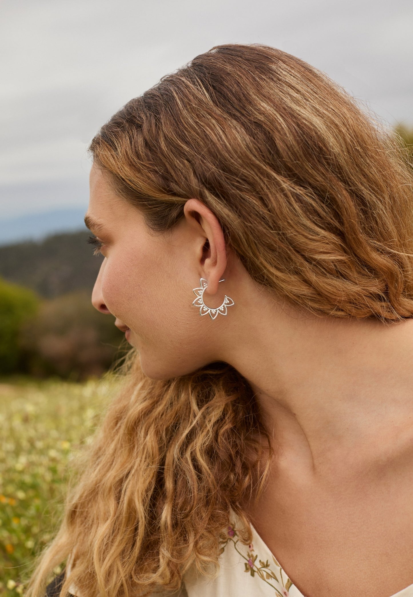 ORECCHINI INDUMATHI (30MM)