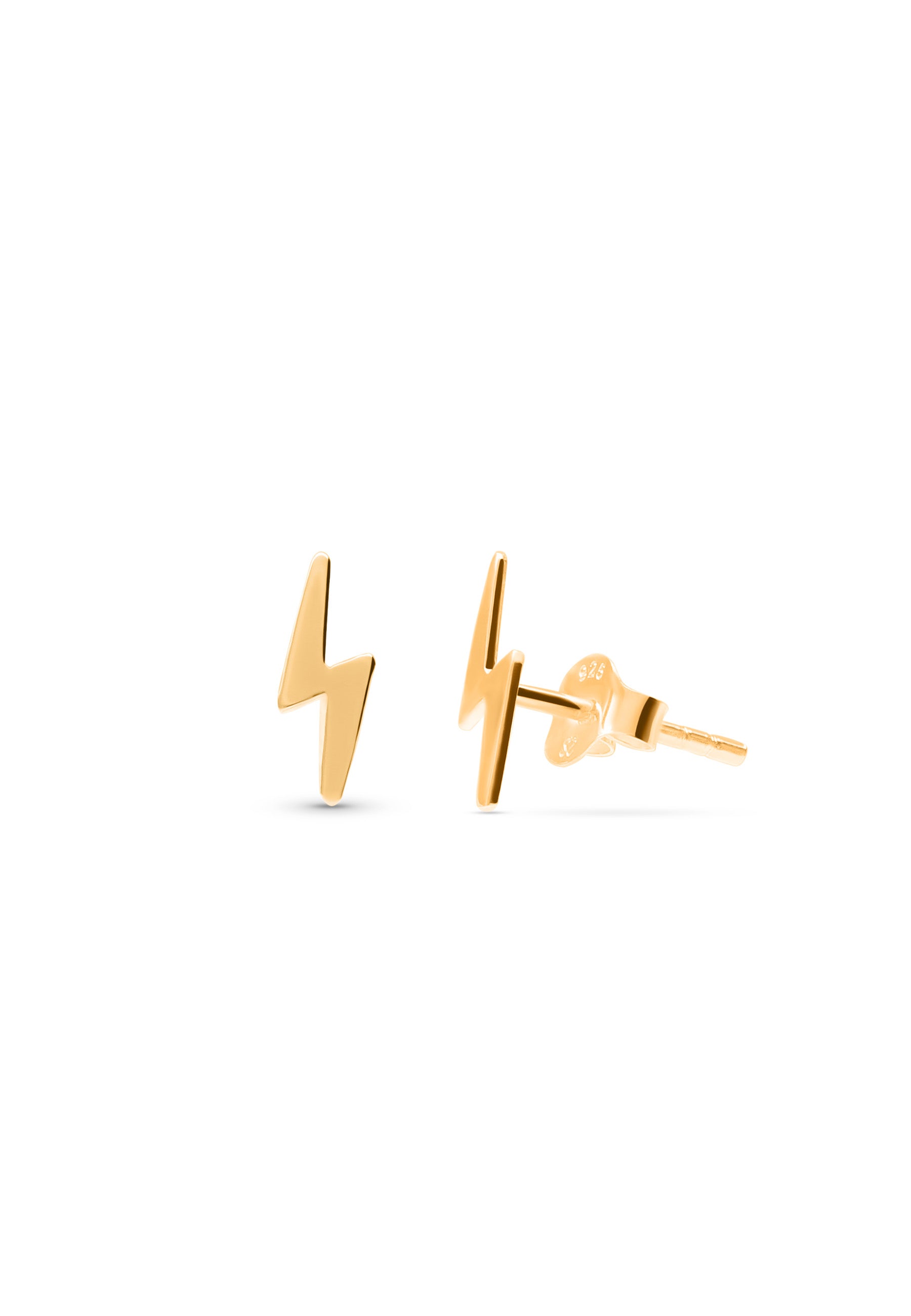 NKlaus Orecchini A Perno Strega Su Scopa – Oro Giallo 8 Carati (333) – 7x9 Mm – Lucidi – Chiusura Farfalla