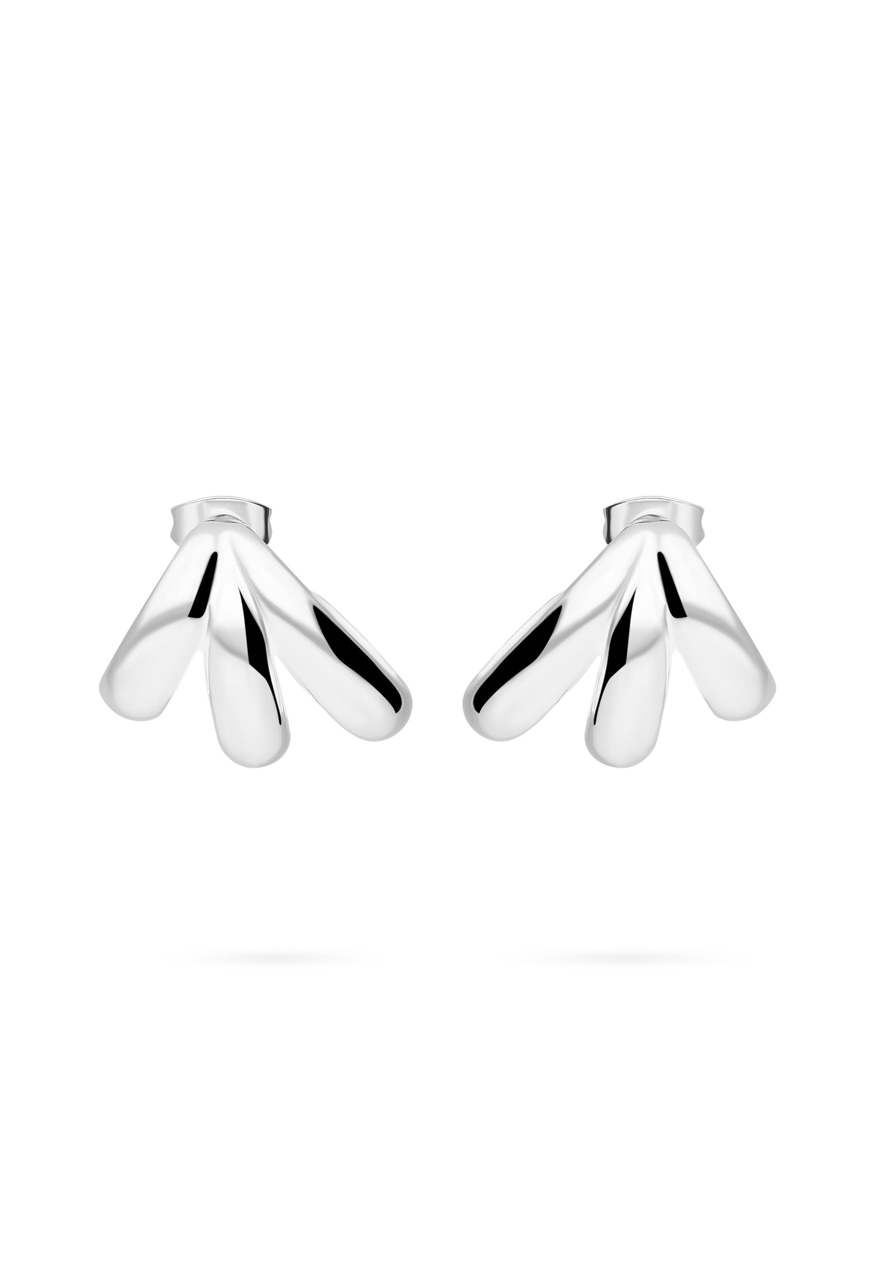 Orecchini A Perno Classici Con Bezel In Giada Tonda In Argento Sterling 925 Orecchini A Perno Classici Con Bezel In Giada Tonda In Argento Sterling 925