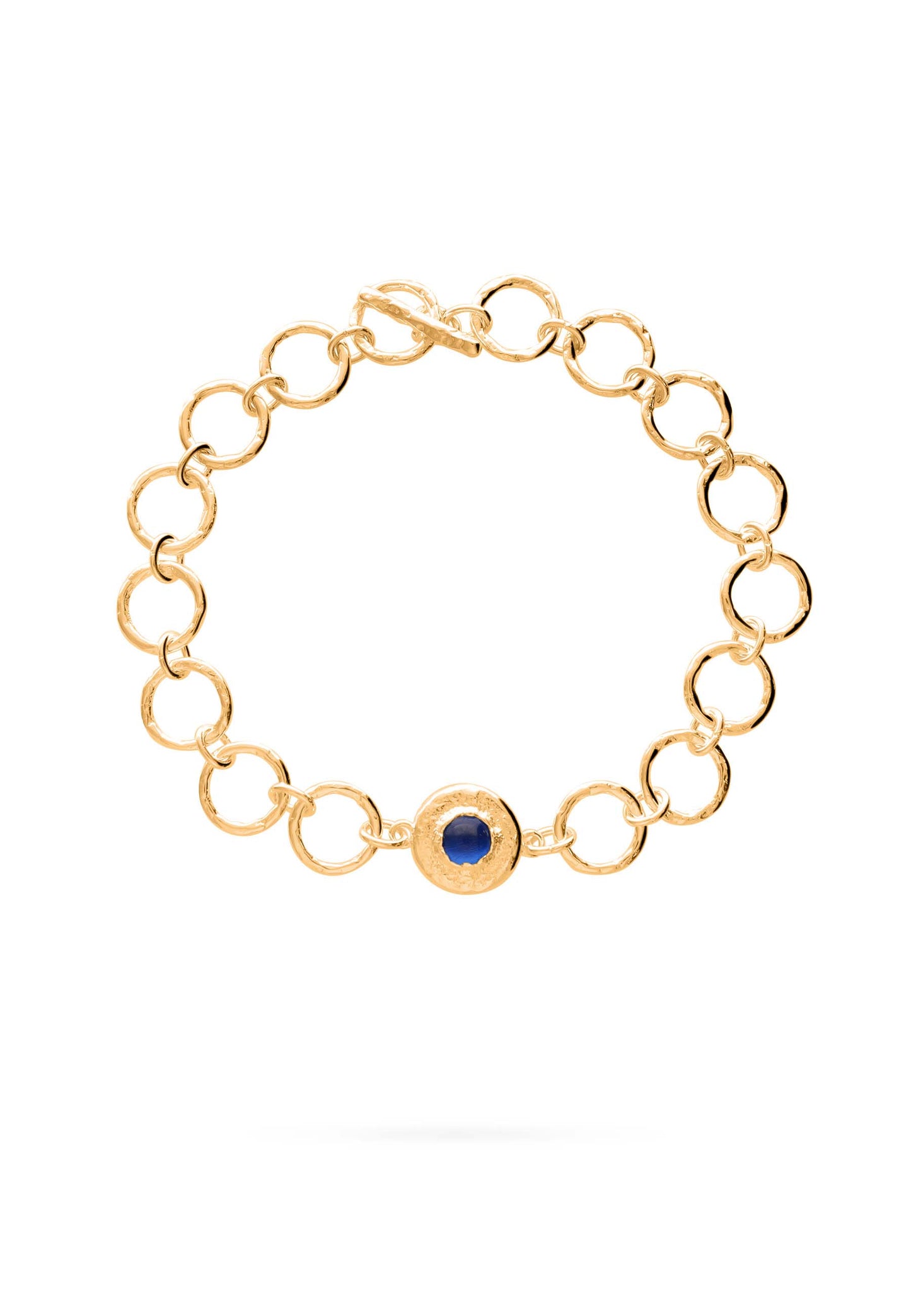 PULSERA PIEDRAS DE NACIMIENTO BAÑADA EN ORO