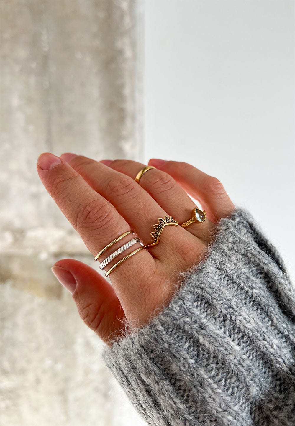 ANELLO BICOLORE TANIKA