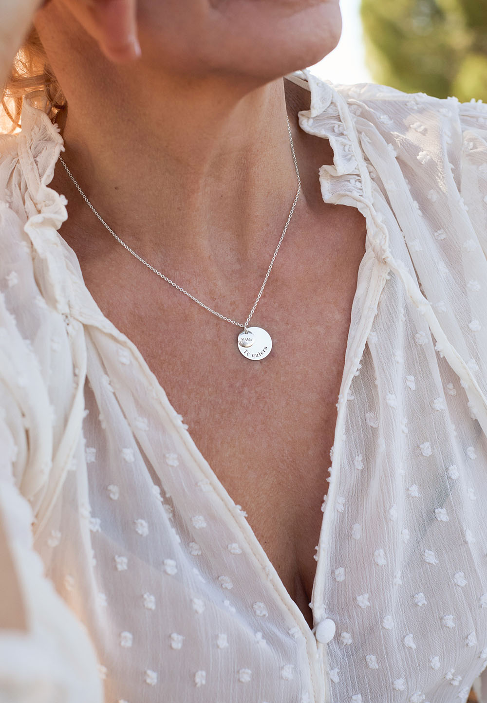 COLLAR DOBLE CHAPA PERSONALIZADO