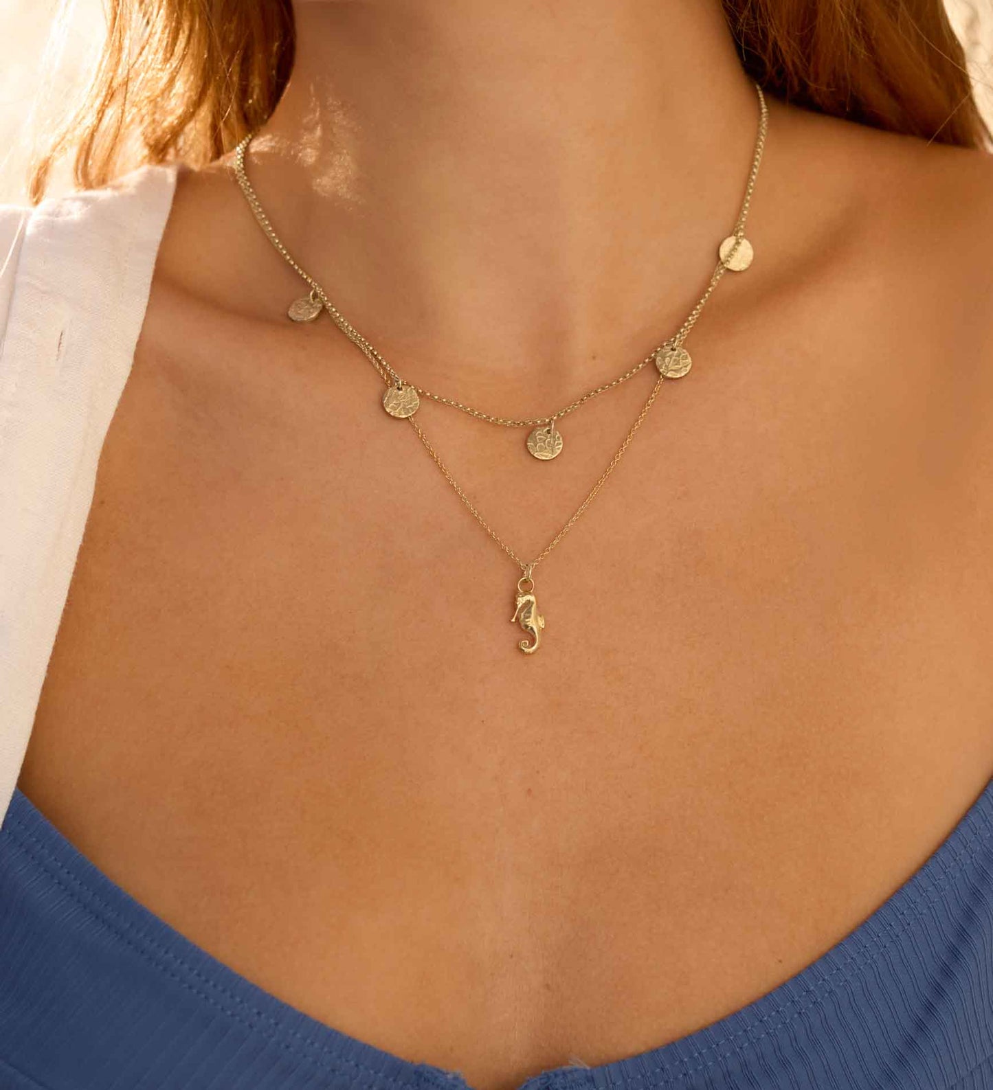 COLLAR MUDRA BAÑADO EN ORO