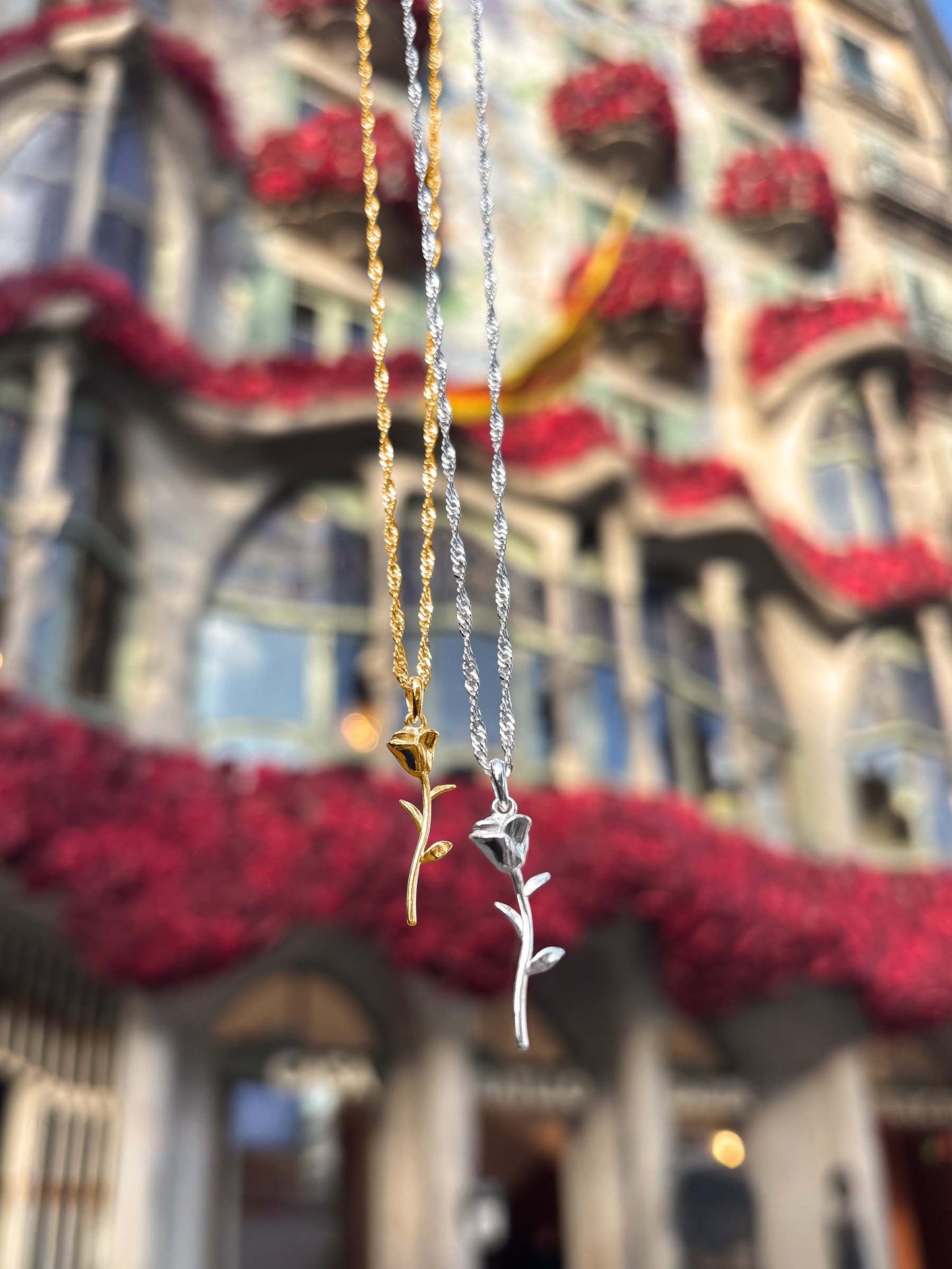 GULABE NECKLACE GOLD-PLATED