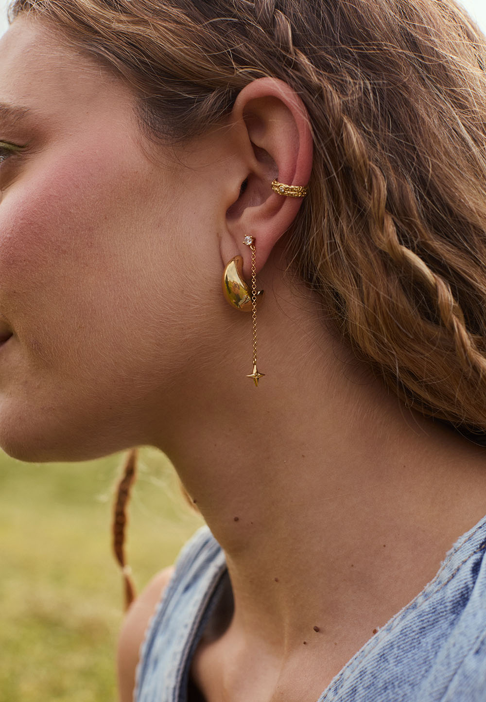 BOUCLES D'OREILLES BOONDEN OR