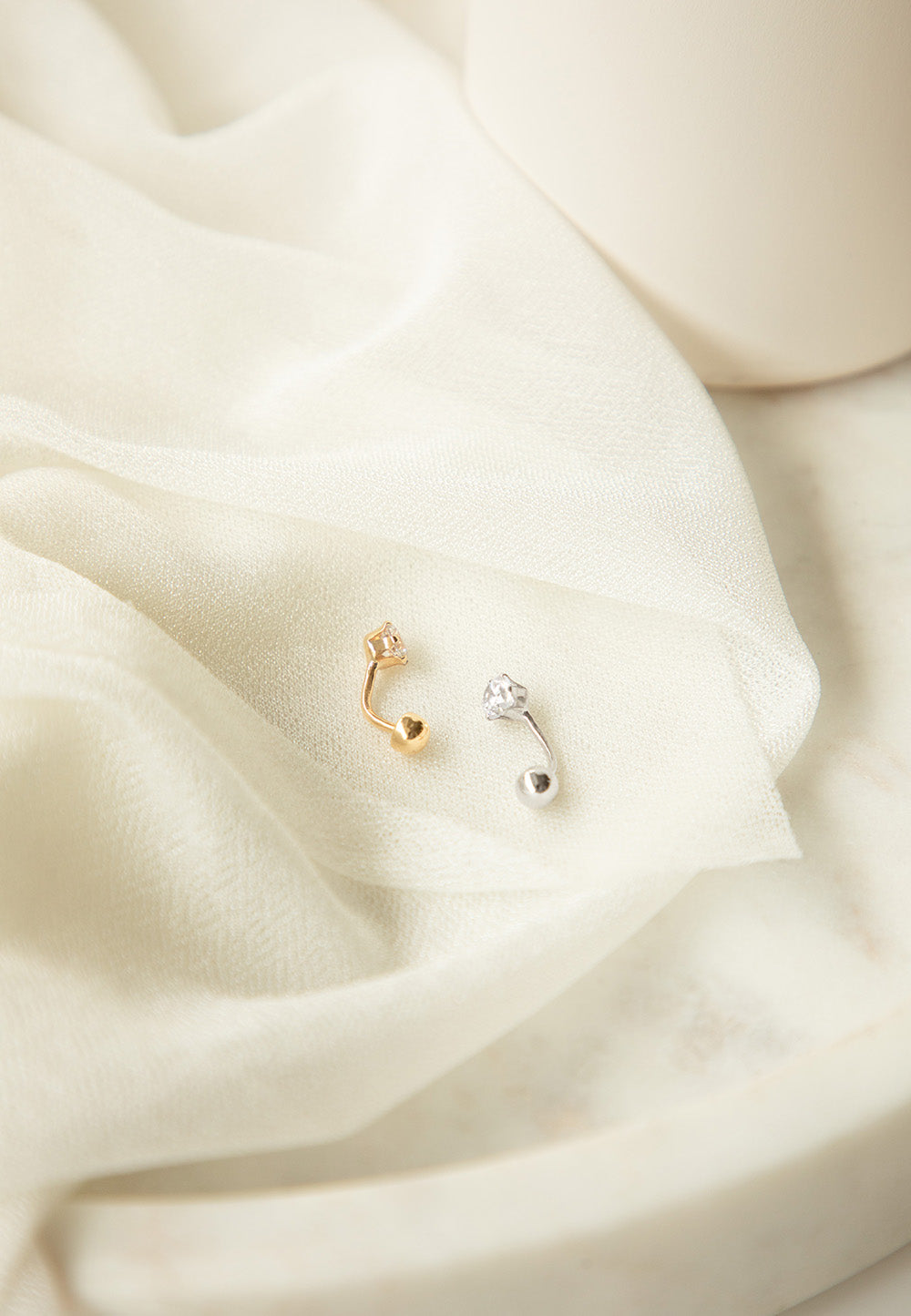 AURIGA WHITE GOLD PIERCING