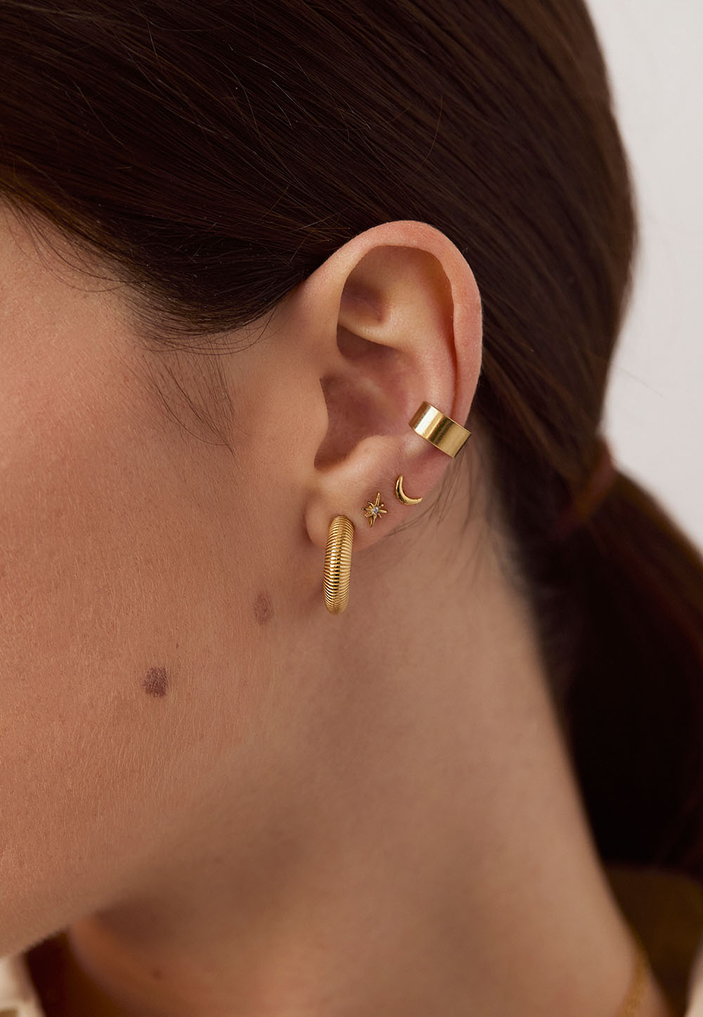 BOUCLE D'OREILLE CANDA OR