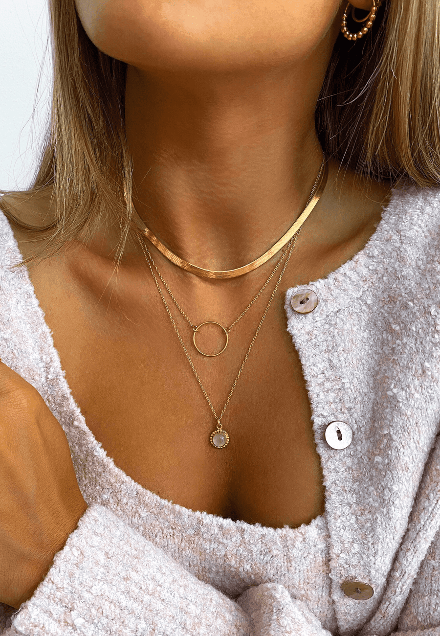 COLLAR LALIT BAÑADO EN ORO