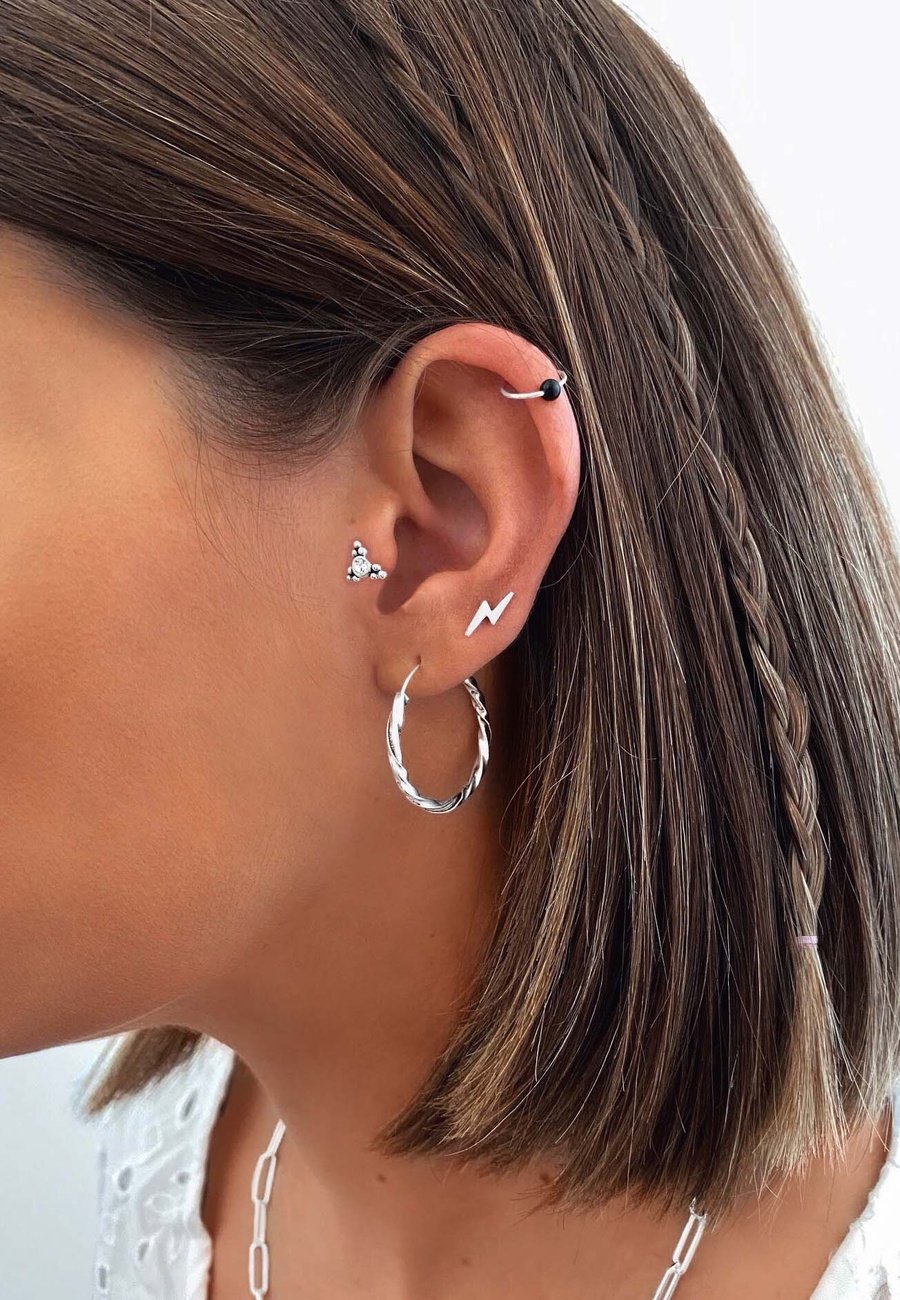 Piercing palta con bola de circonita VASANTA