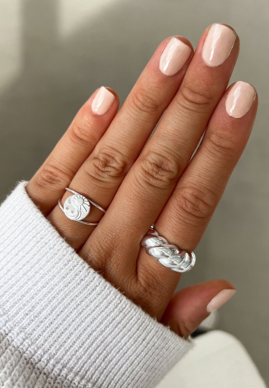 Anillo Yin Yang con Circonitas