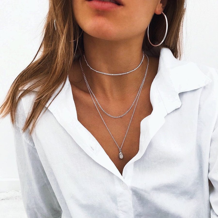 Cadena Fina de Plata Rolo