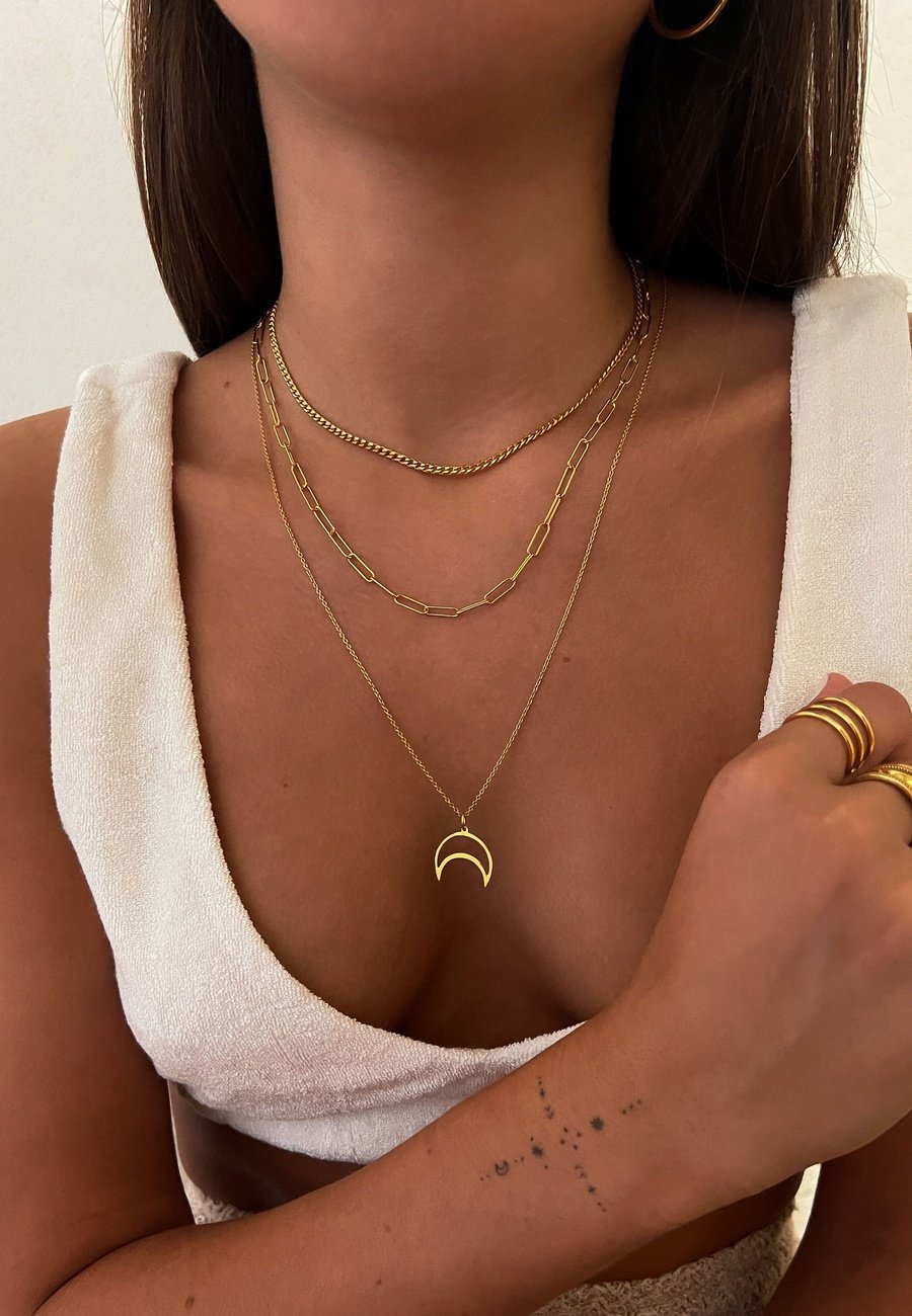 Collar de eslabones oro Dilbar