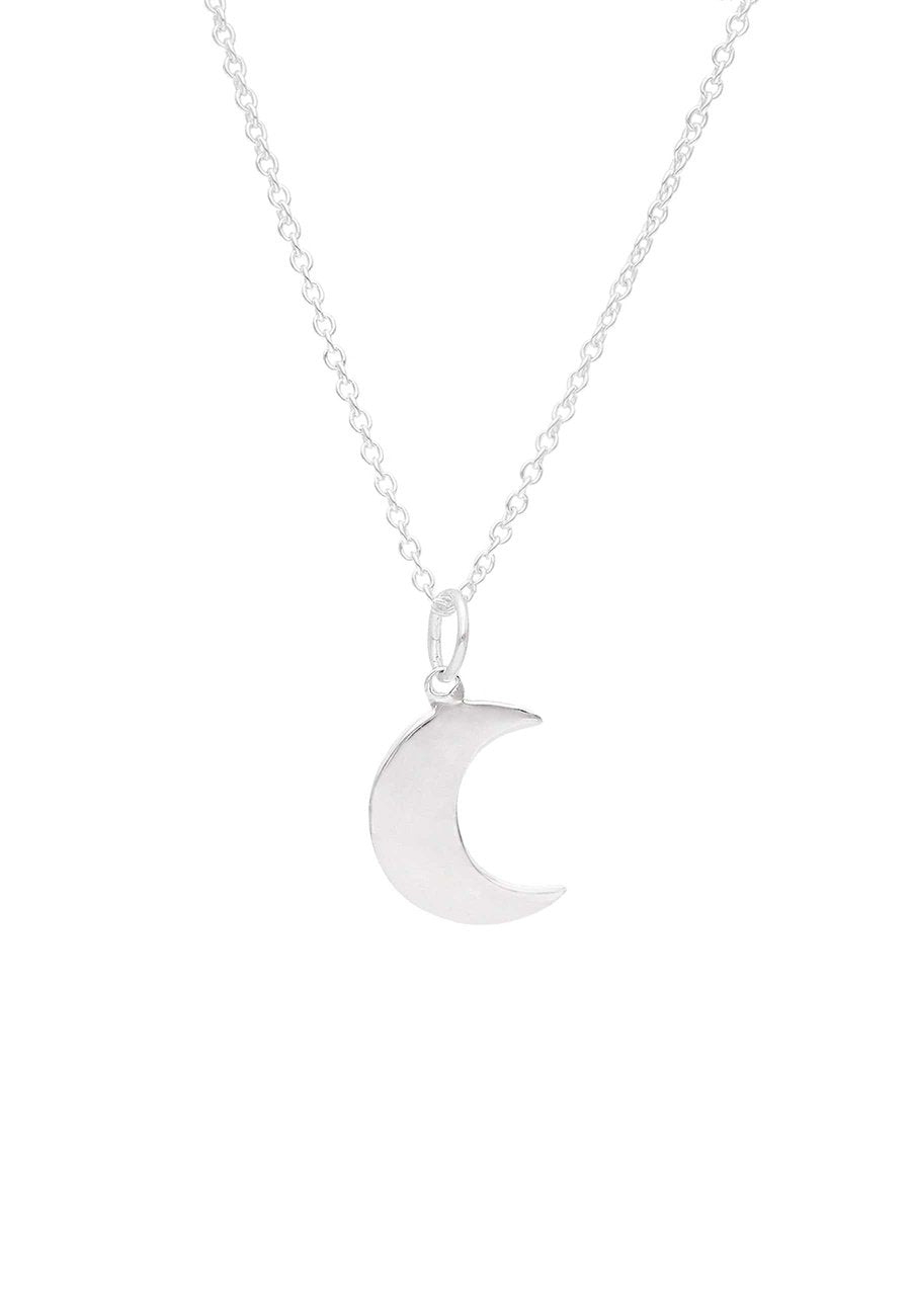 Ciondolo A Forma Di Luna In Argento Sterling 925 Con - Foto 2