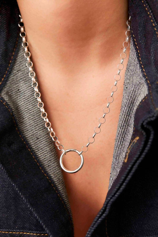 COLLAR GOL CIERRE LISO