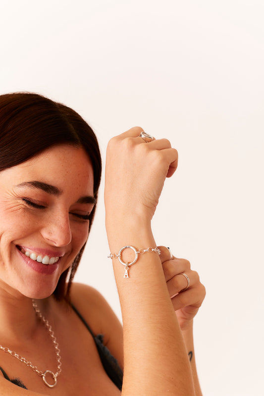 PULSERA GOL CIERRE LISO