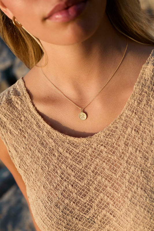 COLLAR ZODIACO BAÑADO EN ORO