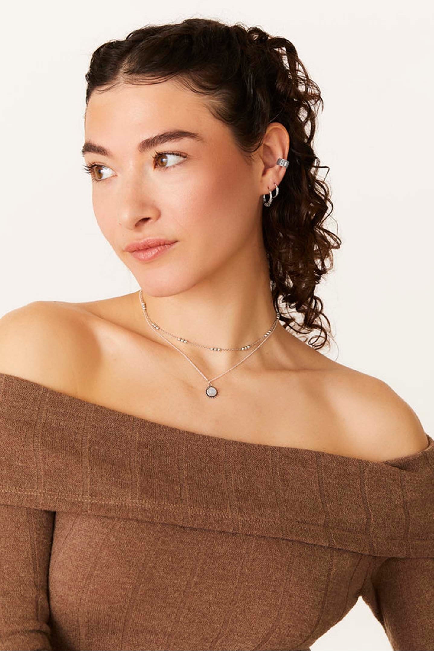 COLLIER SAVATI PIERRE DE LUNE