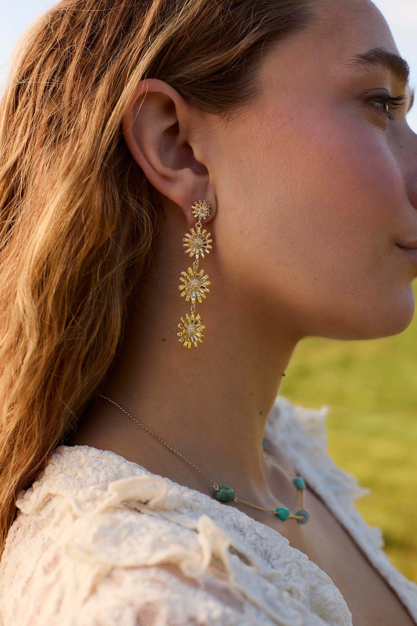 CHIRANJIVI GOLD EARRINGS