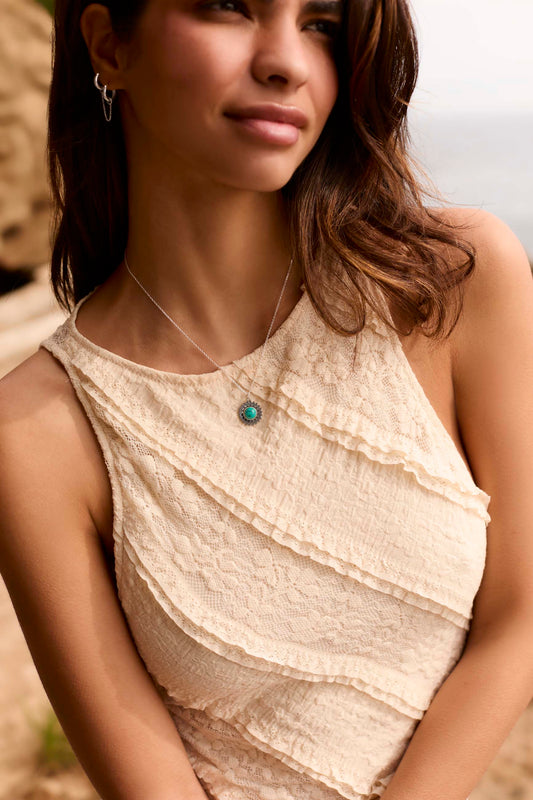 HANITA TURQUOISE NECKLACE