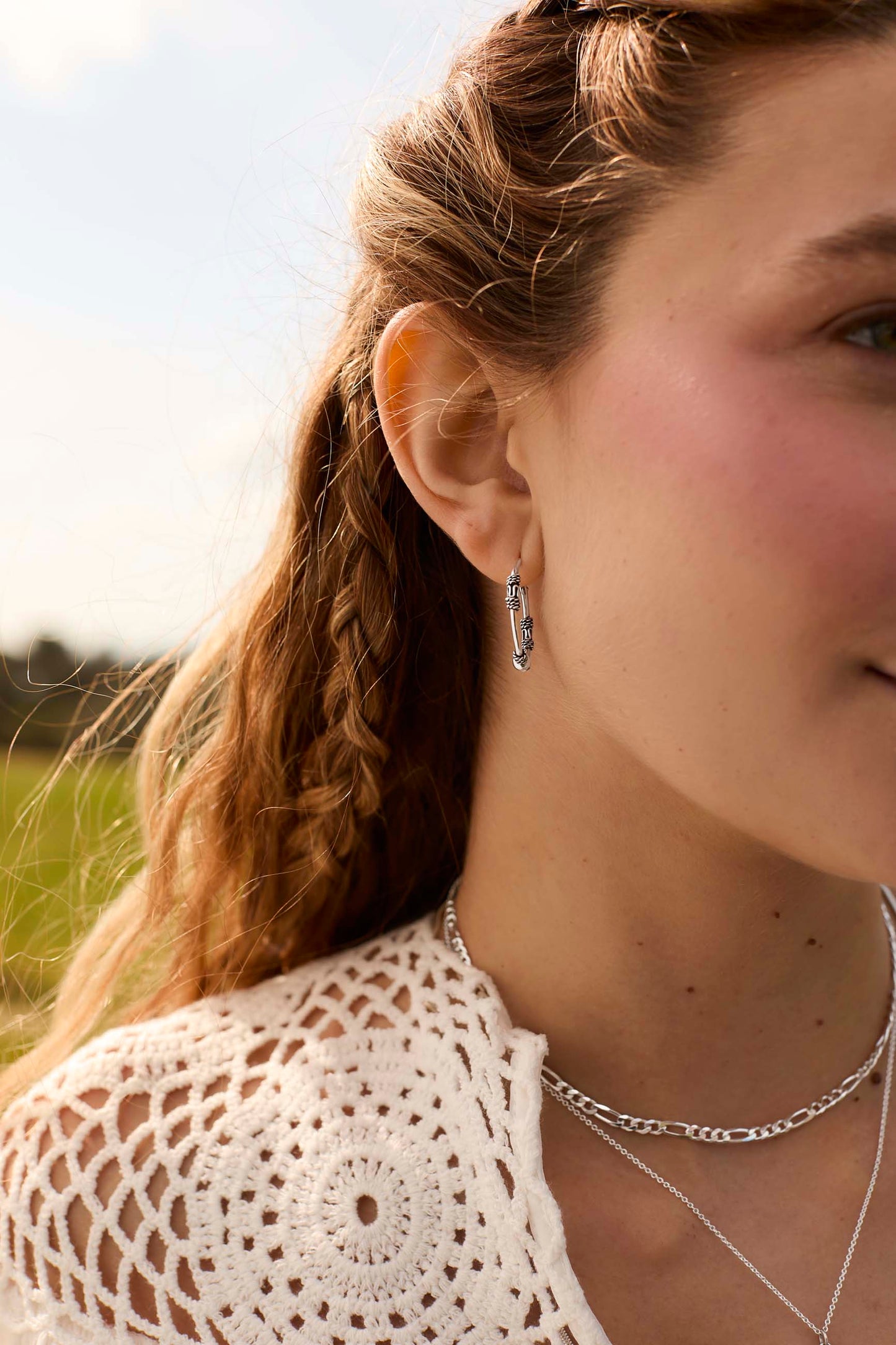 GAHAN OHRRINGE (25MM)