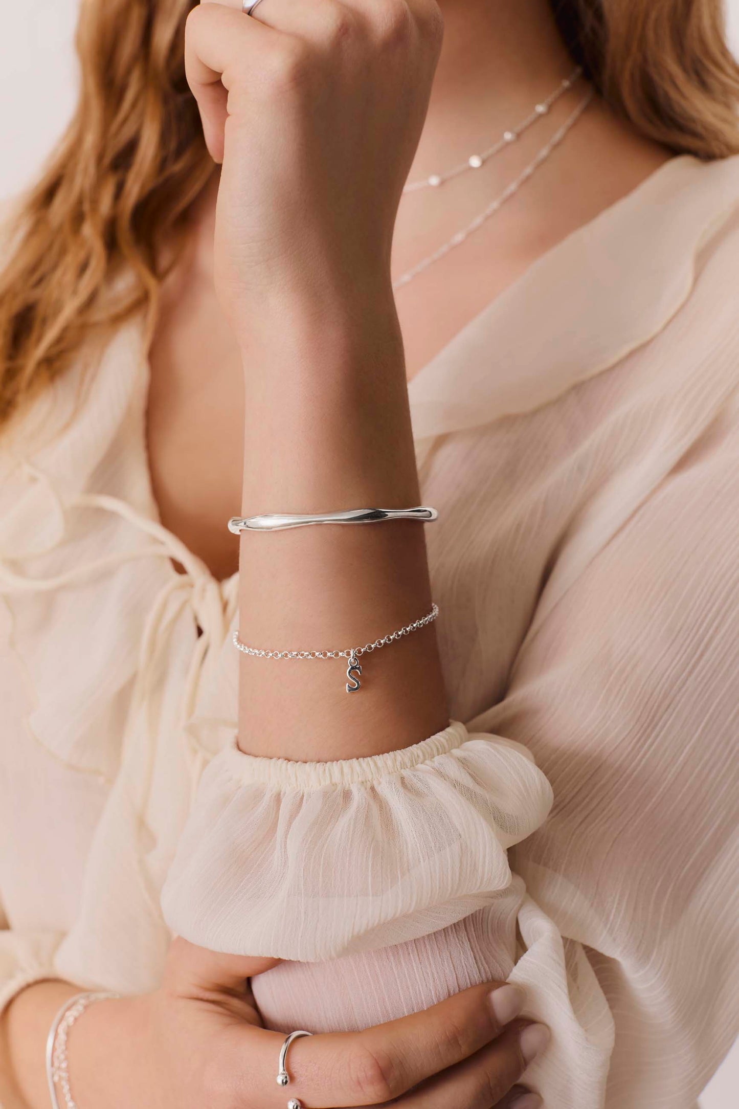 ADAMYA LETTER BRACELET